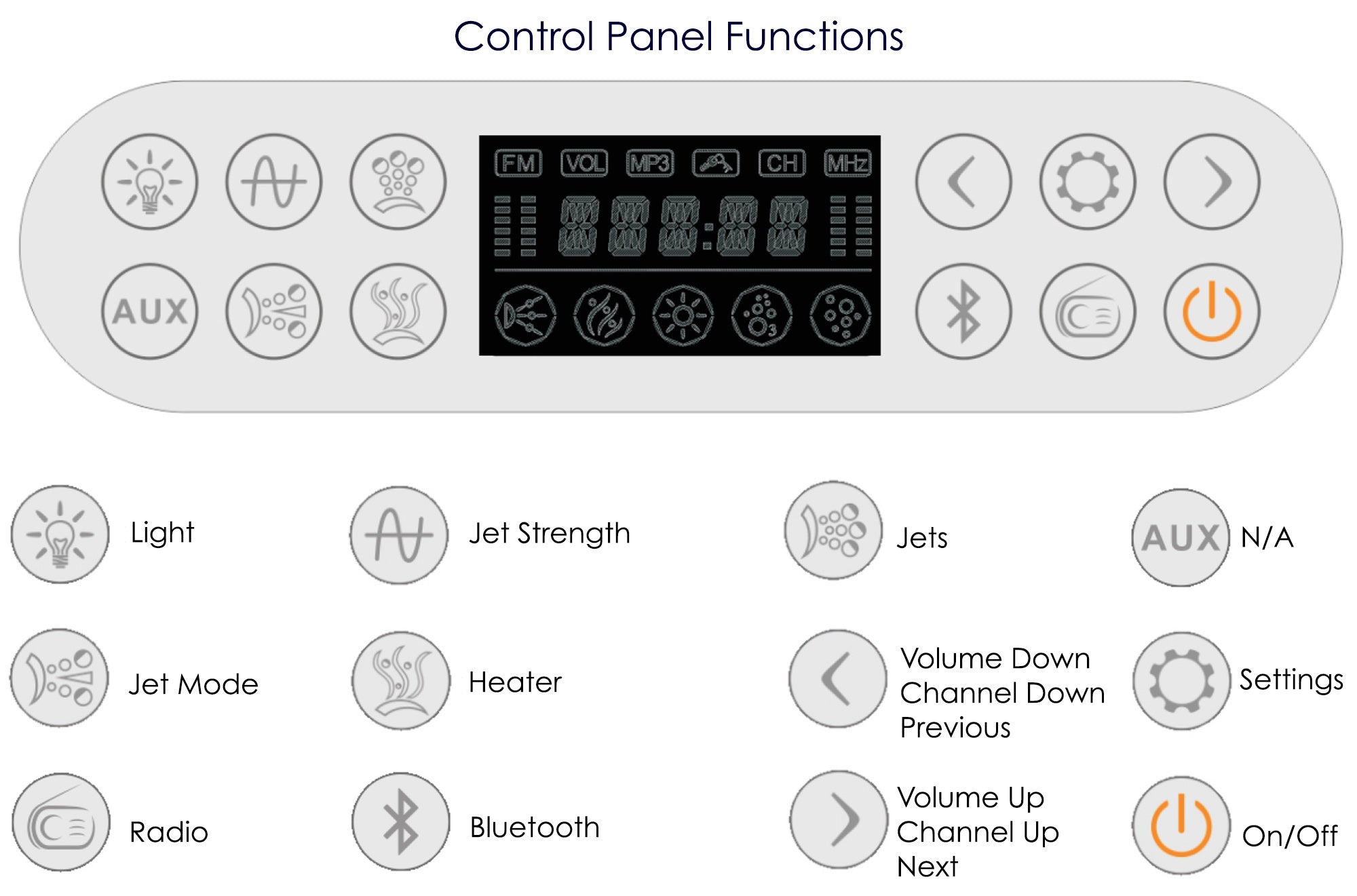 Alternate Image for Eago 67" Acrylic Corner Neo-angle Round Bathtub, White, AM113ETL-R