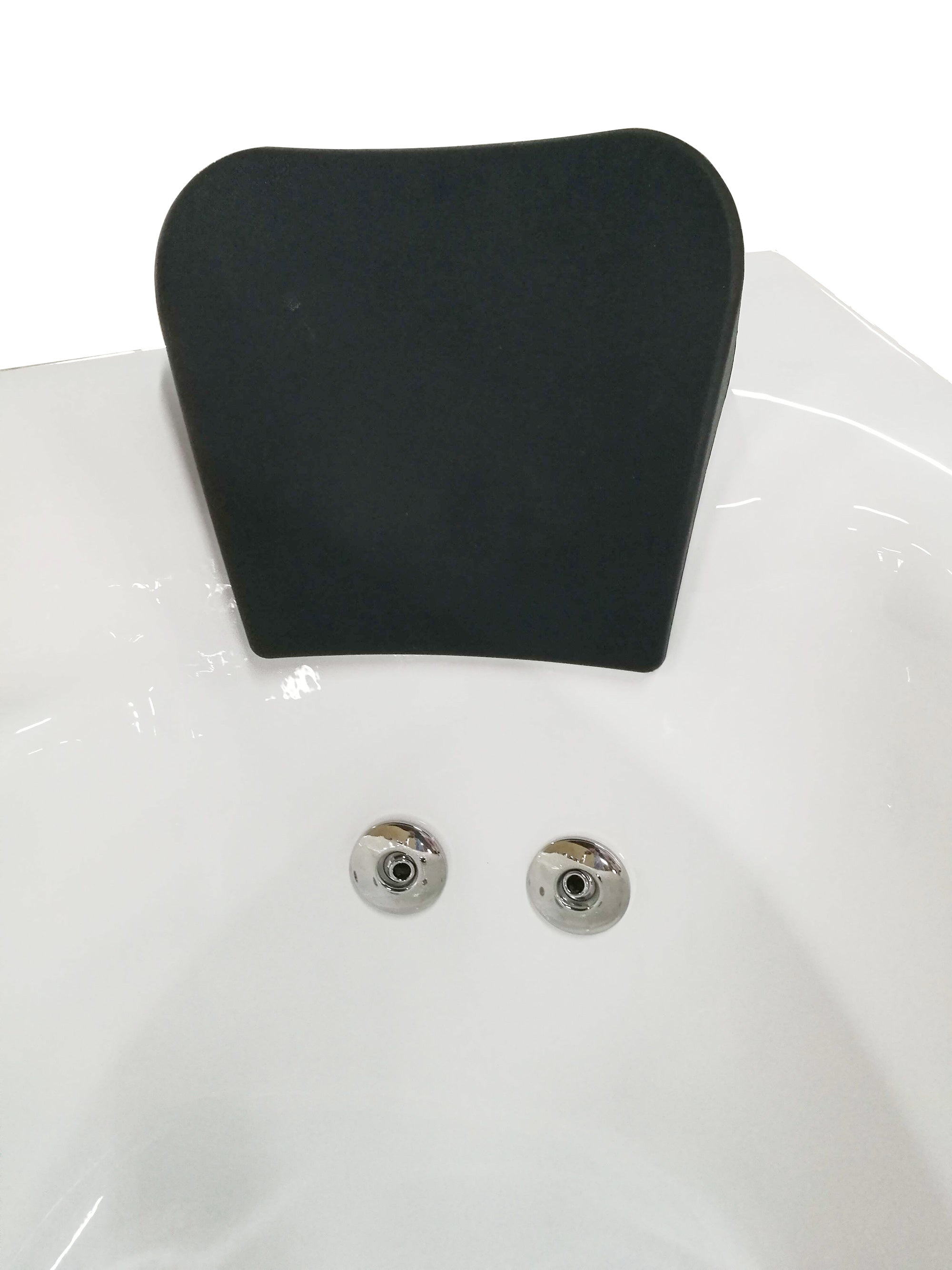 Alternate Image for Eago 59" Acrylic Corner Neo-angle Round Bathtub, White, AM161-L