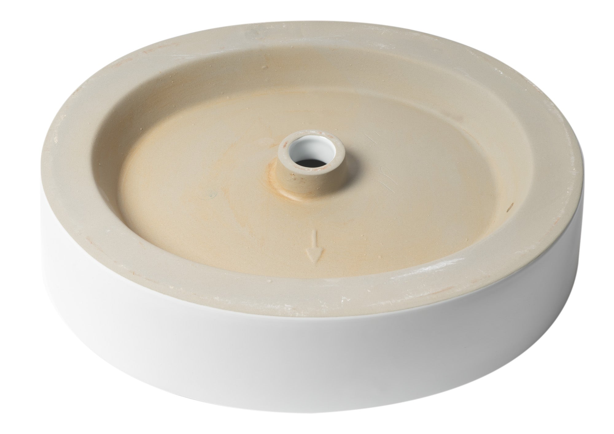 Alternate Image for ALFI brand 21.63" x 17.5" Oval Above Mount Porcelain Bathroom Sink, White, No Faucet Hole, ABC911