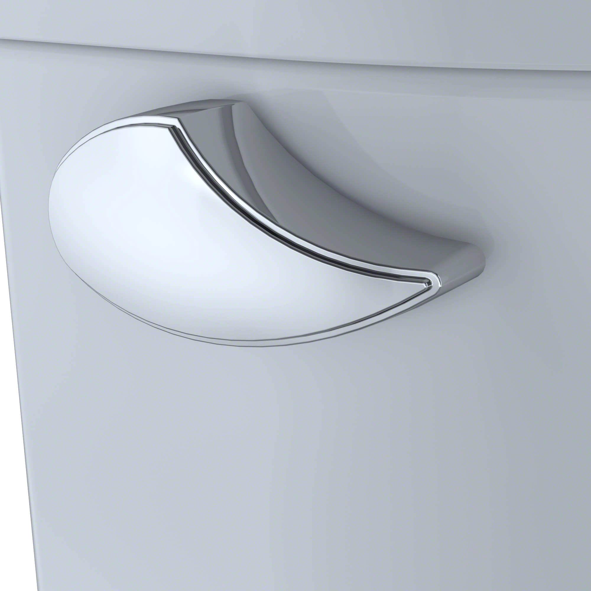 Alternate Image for TOTO Drake WASHLET+ Two-Piece Elongated 1.28 GPF TORNADO FLUSH Toilet with S7 Contemporary Bidet Seat, Cotton White, Vitreous China|Plastic, MW7764726CEG#01