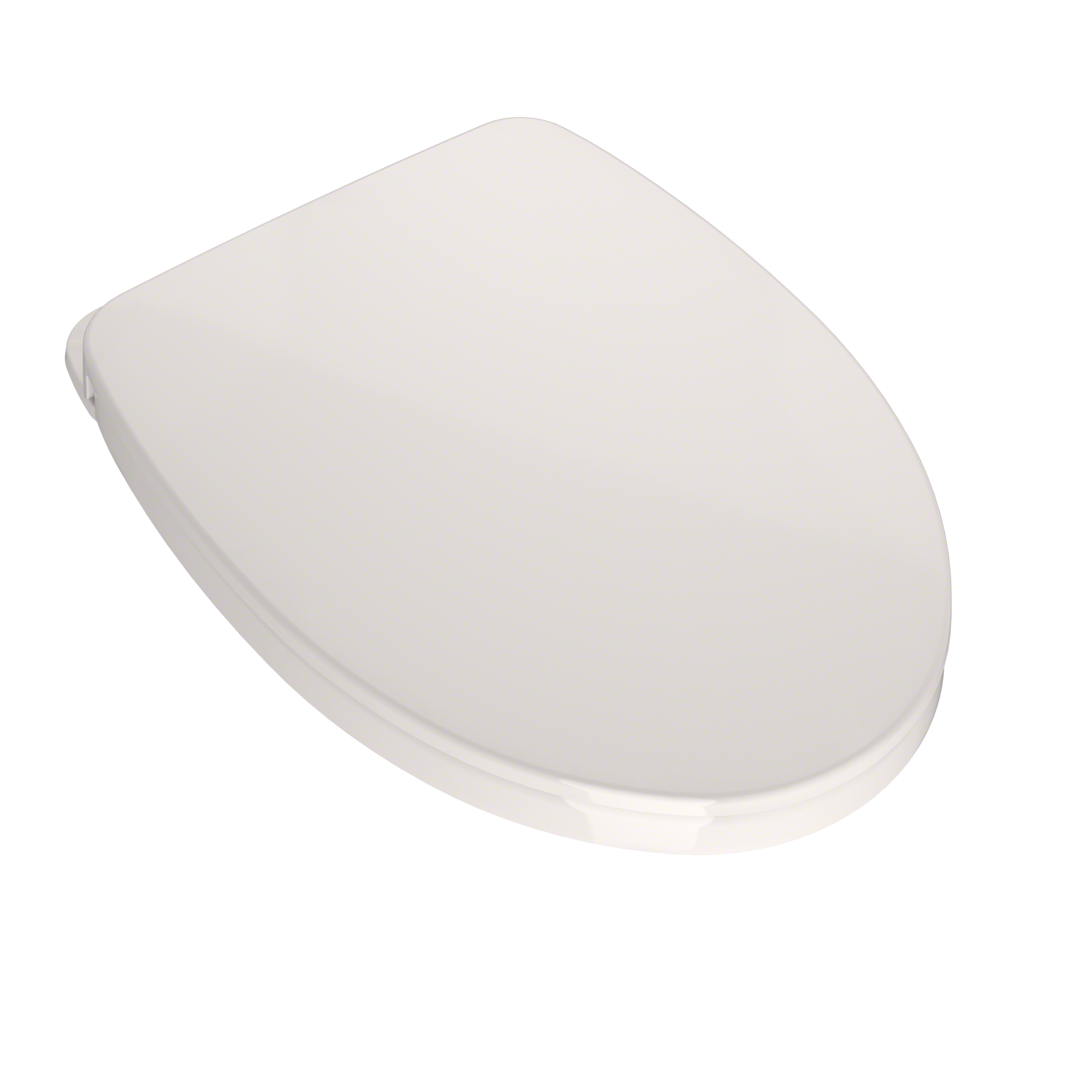 TOTO SoftClose Non Slamming, Slow Close Elongated Toilet Seat and Lid, Colonial White, Plastic, SS124#11