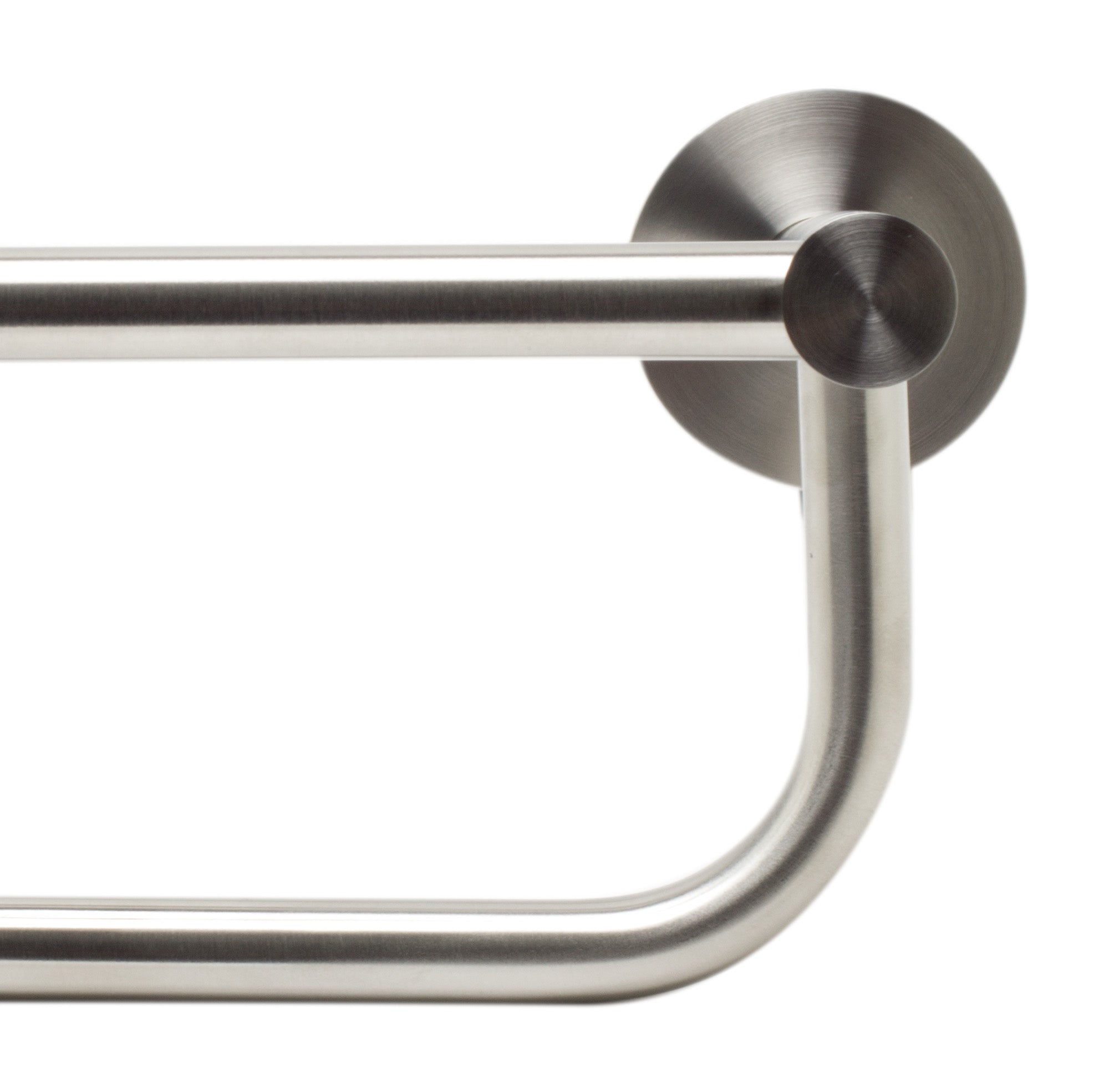 Alternate Image for ALFI brand AB9538-BN Brushed Nickel 26 inch Towel Bar & Shelf Bathroom Accessory, Brass