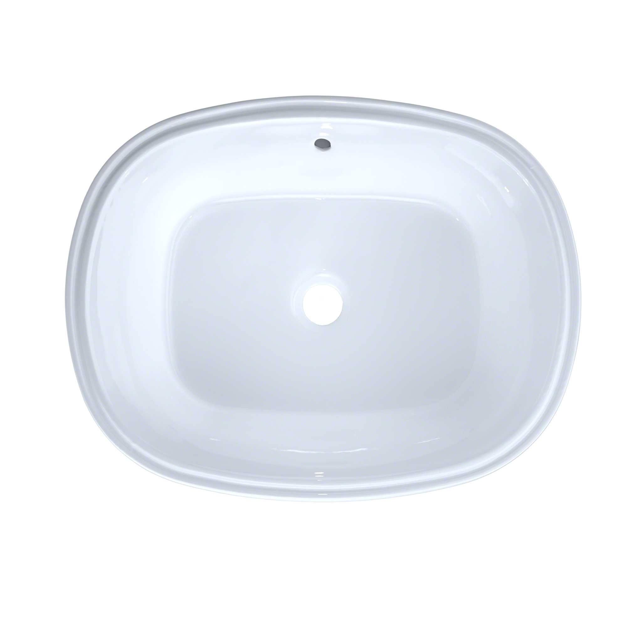 TOTO Maris 20-5/16" x 15-9/16" Oval Undermount Bathroom Sink with CEFIONTECT, Cotton White, Vitreous China, LT481G#01