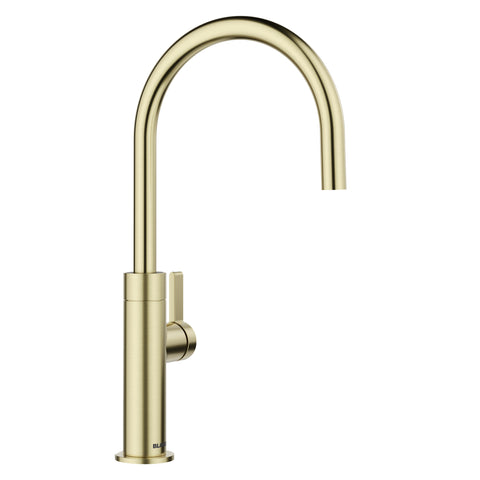 Blanco Culina II High Arc Beverage Faucet, RO Compatible, Satin Gold, 1.5 GPM, Brass, 527493