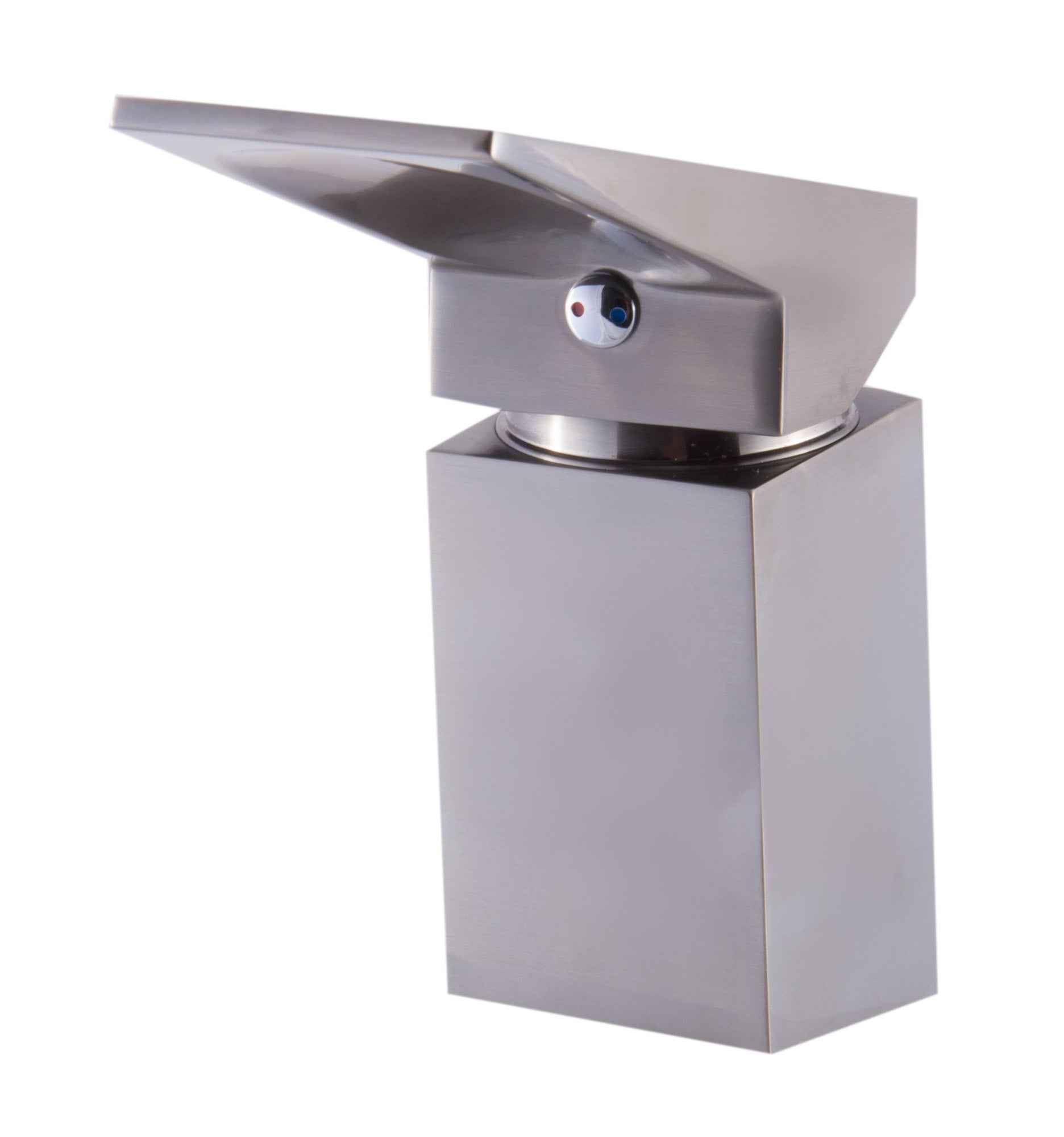 Alternate Image for ALFI brand Brass, AB2464-BN Brushed Nickel Deck Mounted 3 Hole Tub Filler & Shower Head