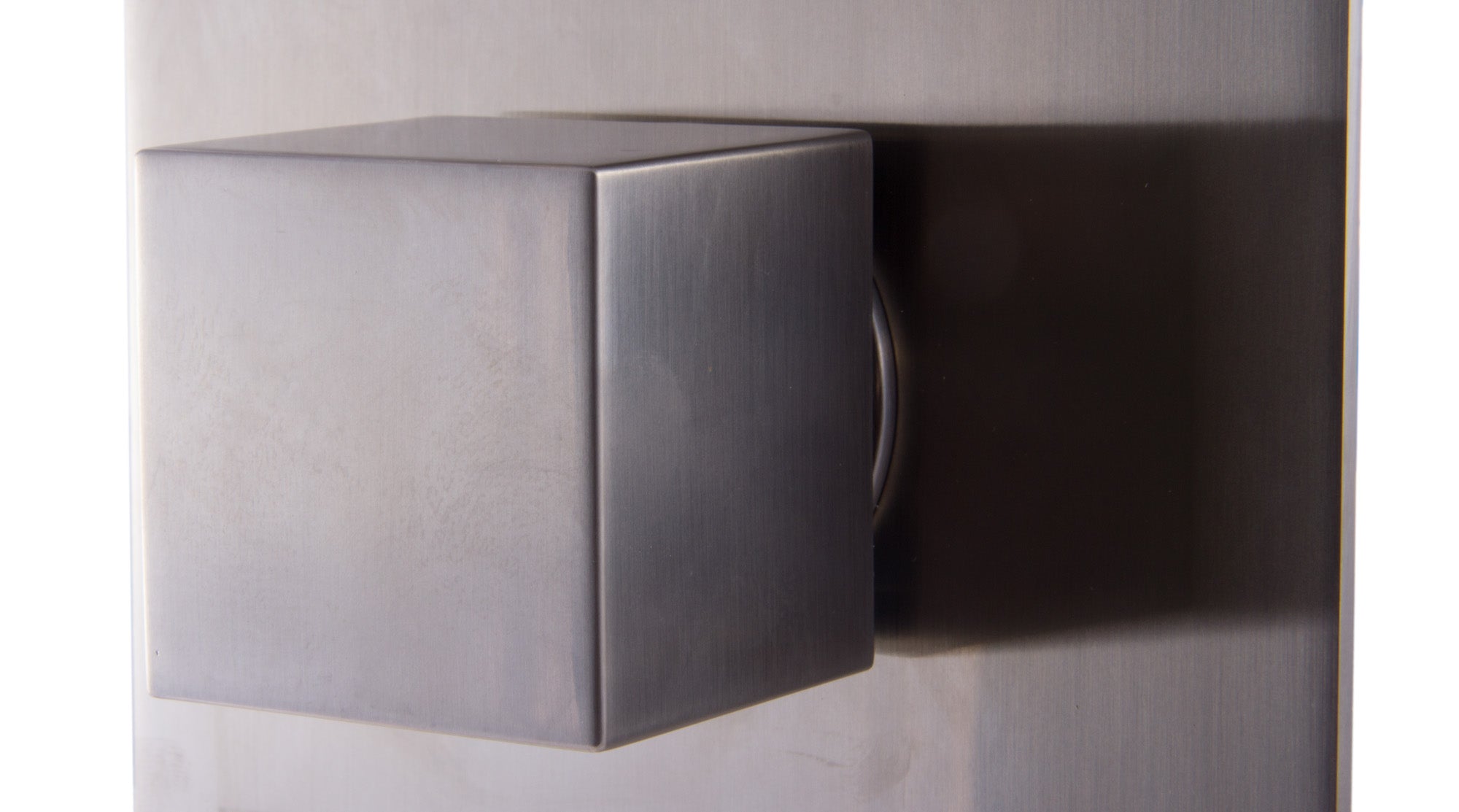 Alternate Image for ALFI brand AB2701-BN Brushed Nickel Square 2 Way Thermostatic Shower Mixer, Brass