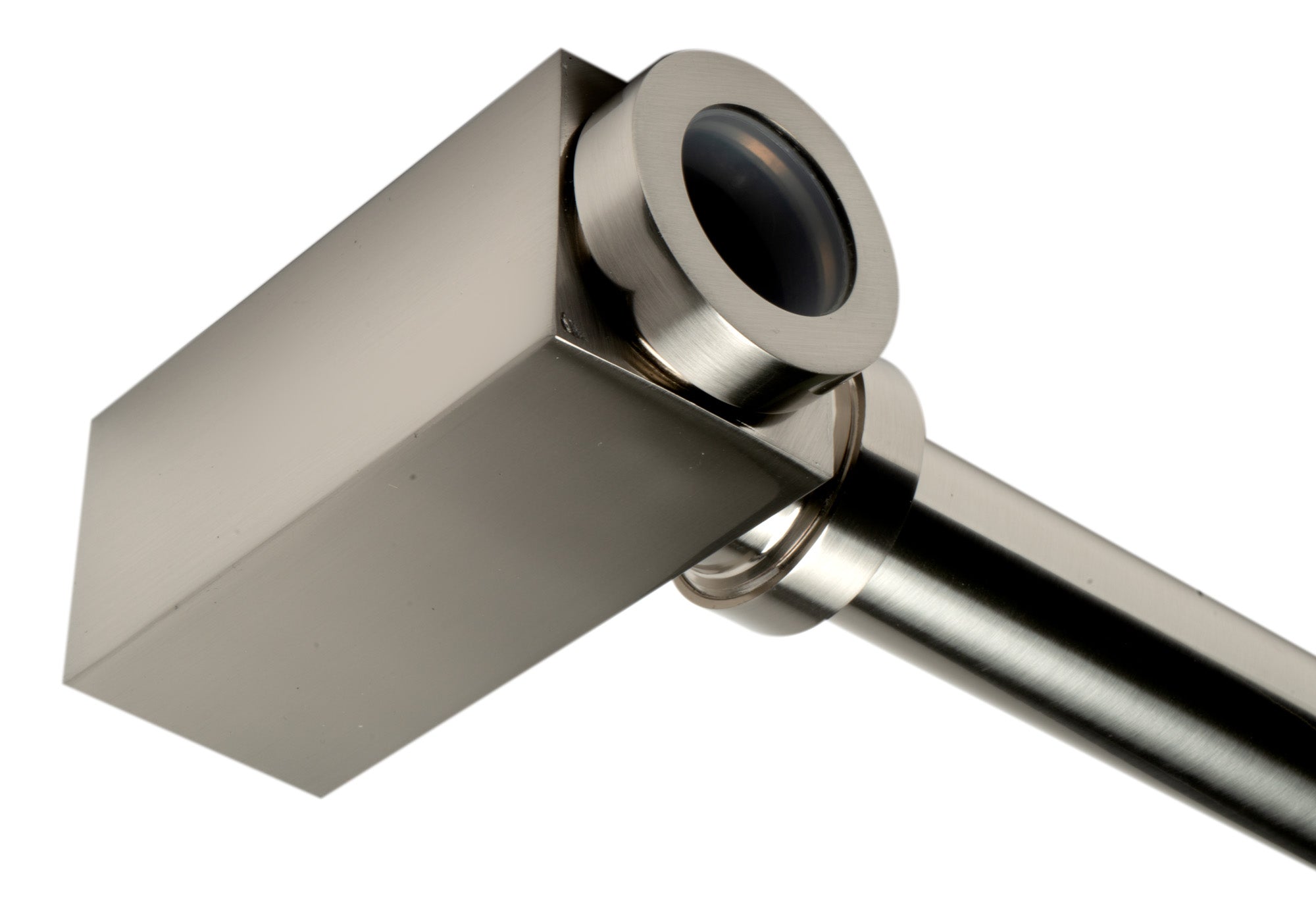 Alternate Image for ALFI brand AB9026-BN Brushed Nickel Solid Brass Square Modern Decorative Bottle P-Trap
