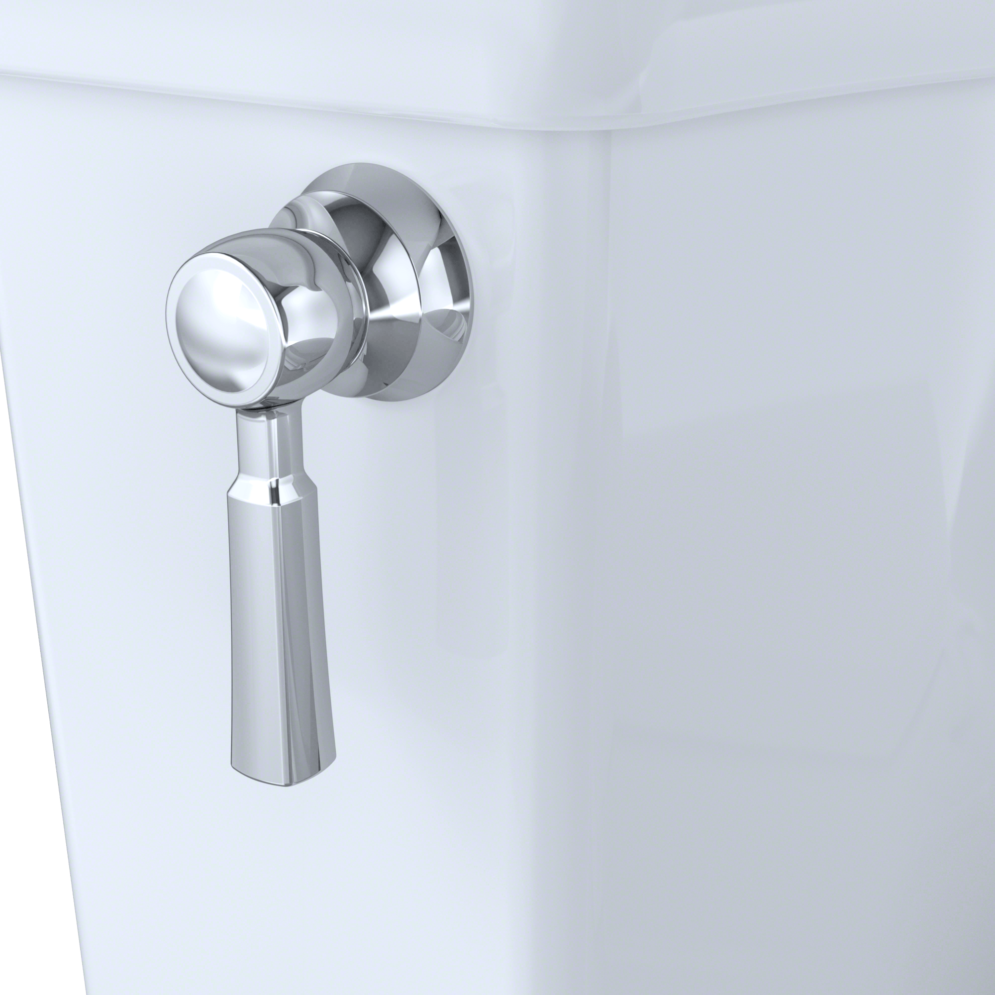 Alternate Image for TOTO Promenade II One-Piece Elongated 1.28 GPF Universal Height Toilet with CEFIONTECT, Bone, Vitreous China, MS814224CEFG#03