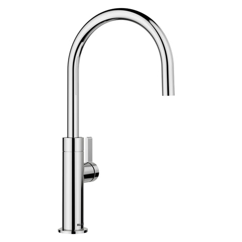 Blanco Culina II High Arc Beverage Faucet, RO Compatible, Chrome, 1.5 GPM, Brass, 527490