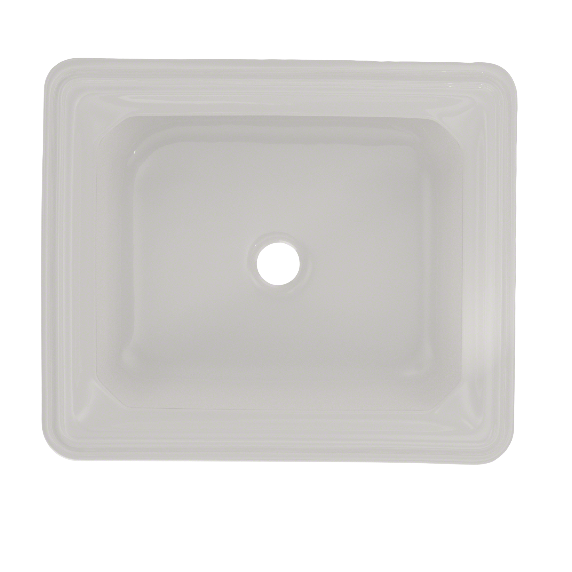 Alternate Image for TOTO Guinevere Rectangular Undermount Bathroom Sink with CEFIONTECT, Colonial White, Vitreous China, LT973G#11