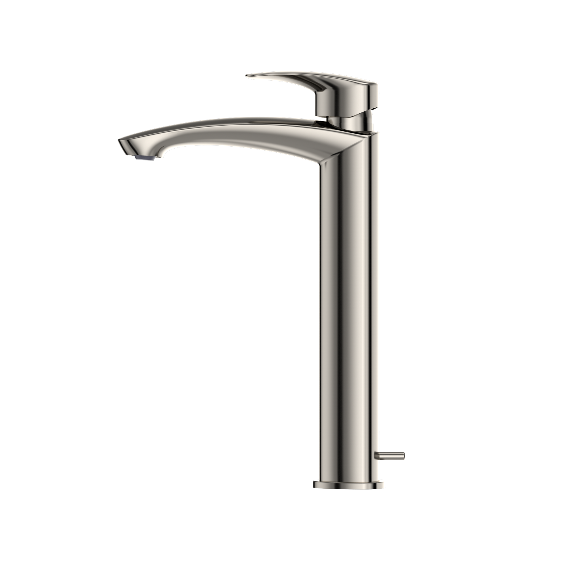 Alternate Image for TOTO GM 1.2 GPM Single Handle Vessel Bathroom Sink Faucet with COMFORT GLIDE Technology, Polished Nickel, Brass, TLG09305U#PN
