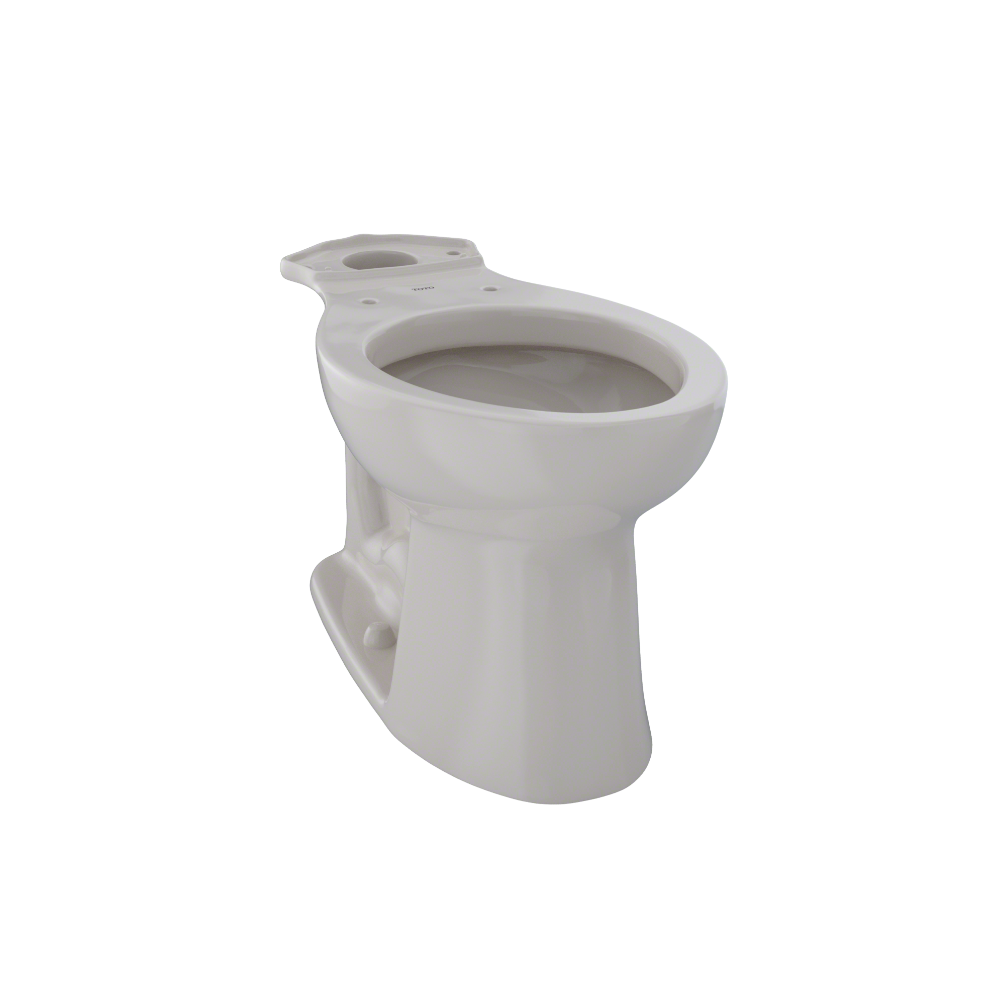 TOTO Entrada Universal Height Elongated Toilet Bowl, Sedona Beige, Vitreous China, C244EF#12