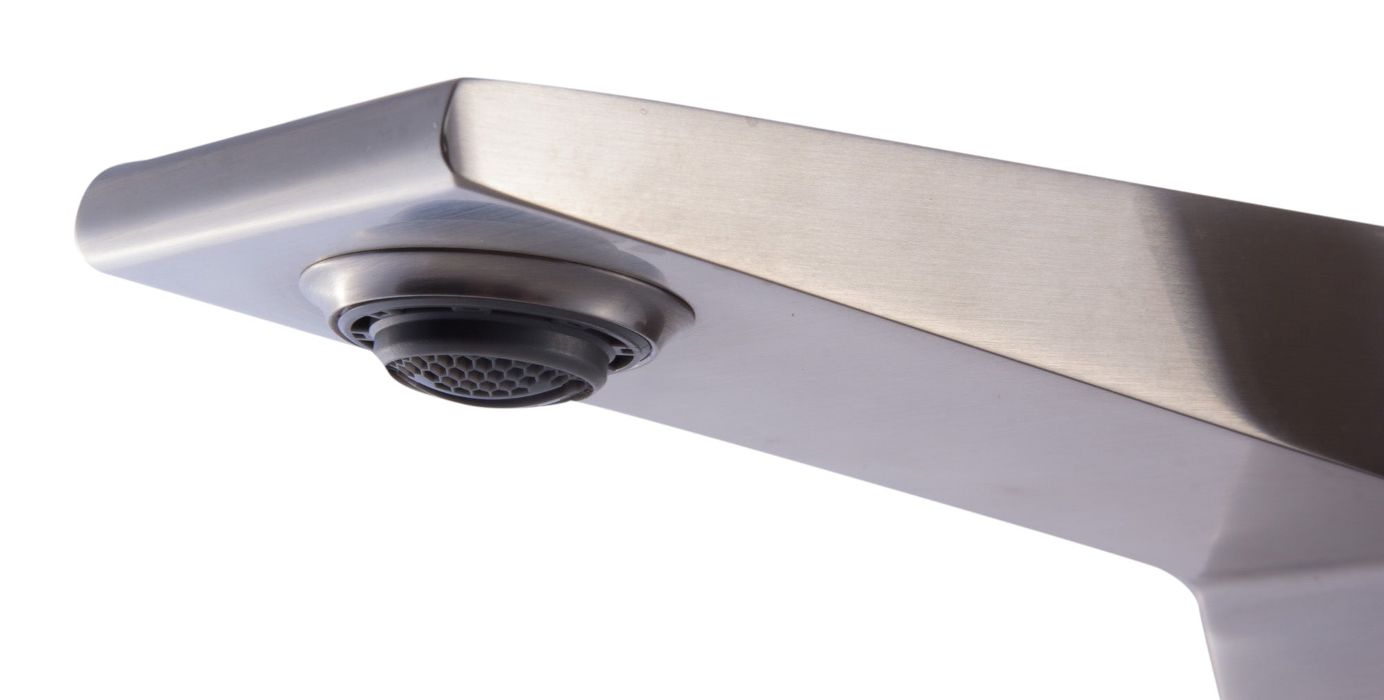 Alternate Image for ALFI Brushed Nickel Single Hole Tall Bathroom Faucet, AB1475-BN