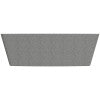 Alternate Image for ALFI brand 71" Concrete Free Standing Rectangle Bathtub, Gray Matte, ABCO71TUB