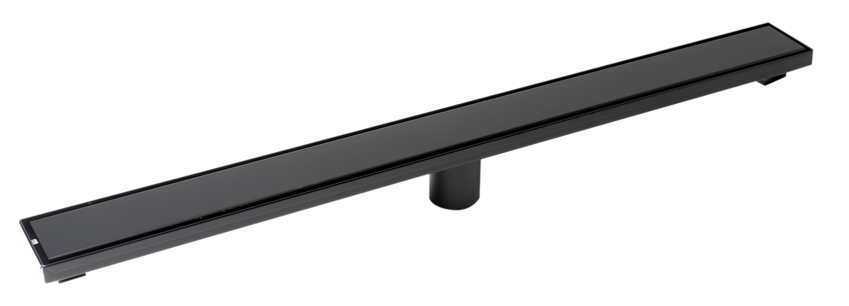 Alternate Image for ALFI brand ABLD32B-BM 32" Black Matte Stainless Steel Linear Shower Drain with Solid Cover