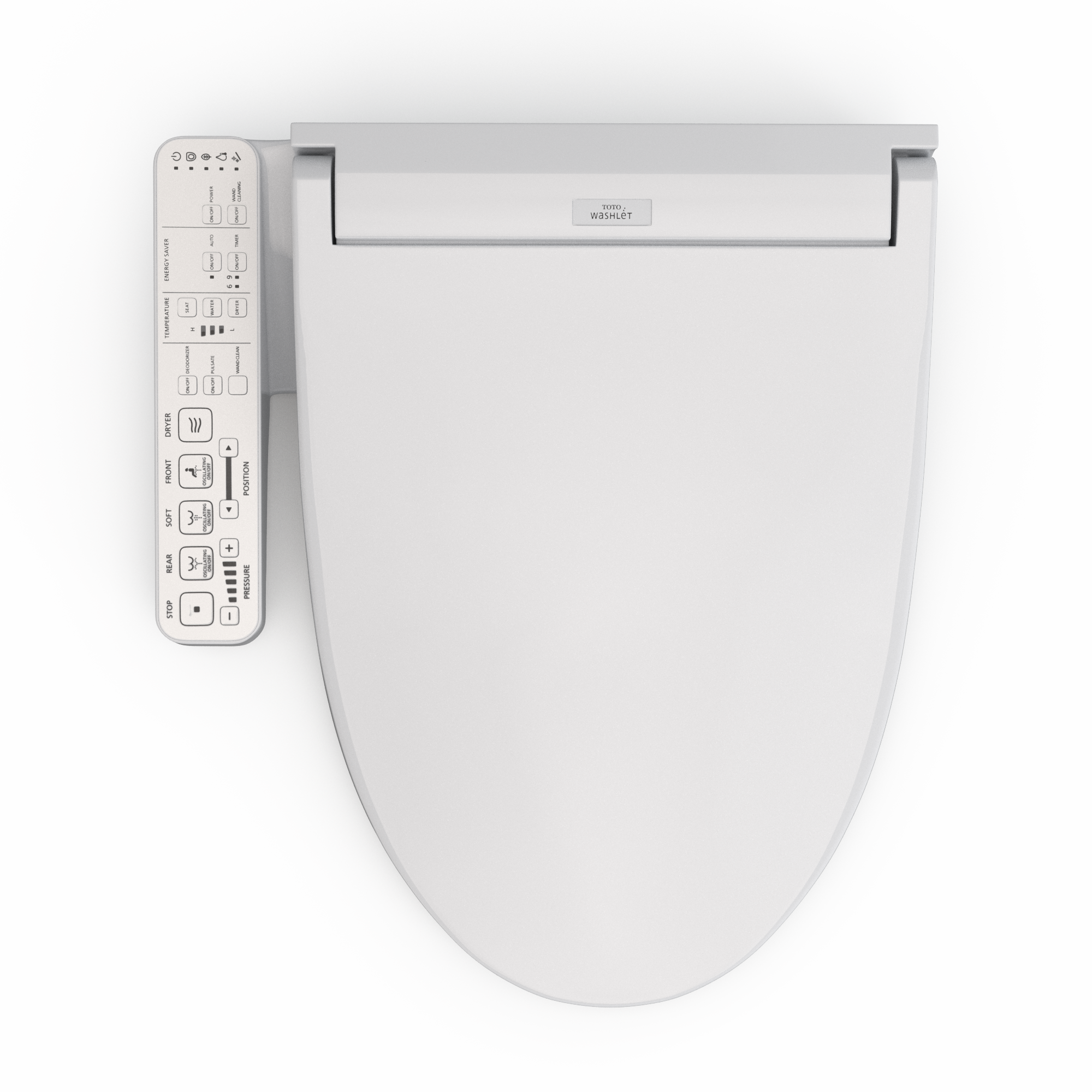Alternate Image for TOTO WASHLET C2 Electronic Bidet Toilet Seat with PREMIST and EWATER+ Wand Cleaning, Elongated, Sedona Beige, Plastic, SW3074#12