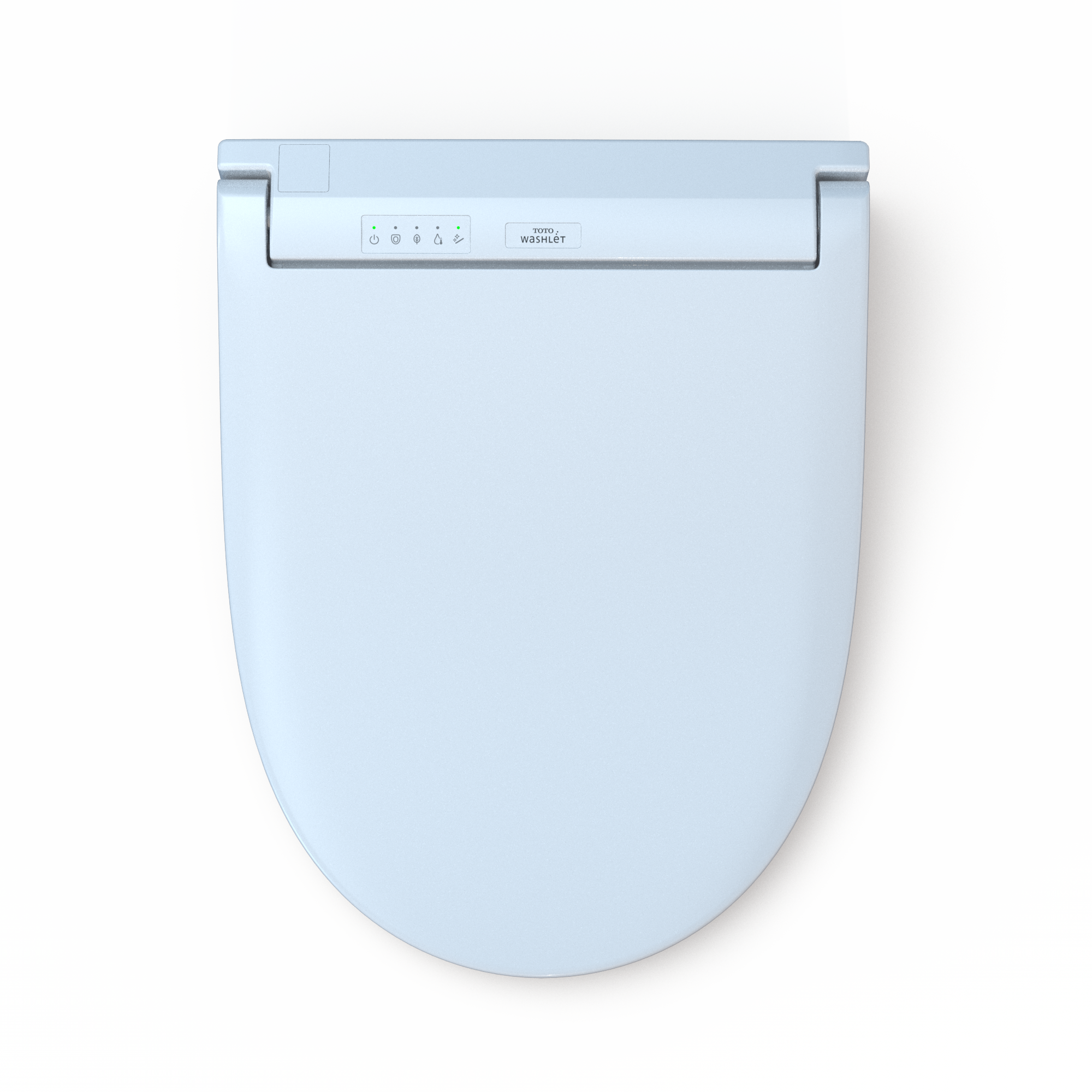 Alternate Image for TOTO WASHLET C5 Electronic Bidet Toilet Seat with PREMIST and EWATER+ Wand Cleaning, Round, Cotton White, Plastic, SW3083#01