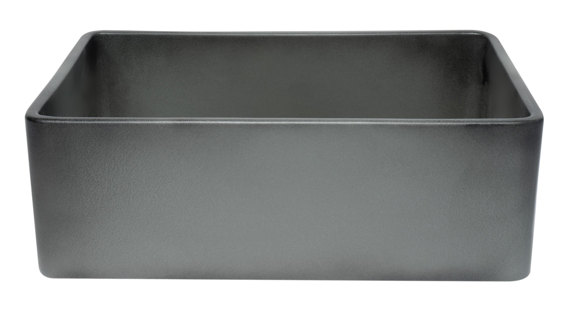 Alternate Image for ALFI brand 30" Fireclay Farmhouse Sink, Concrete, ABCO3020SB