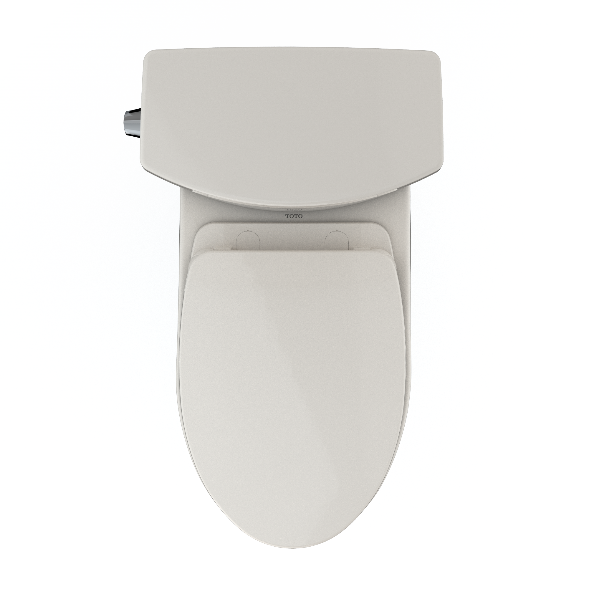 Alternate Image for TOTO Vespin II 1G Two-Piece Elongated 1.0 GPF Universal Height Toilet with CEFIONTECT and SS124 SoftClose Seat, WASHLET+ Ready, Sedona Beige, Vitreous China|Plastic, MS474124CUFG#12