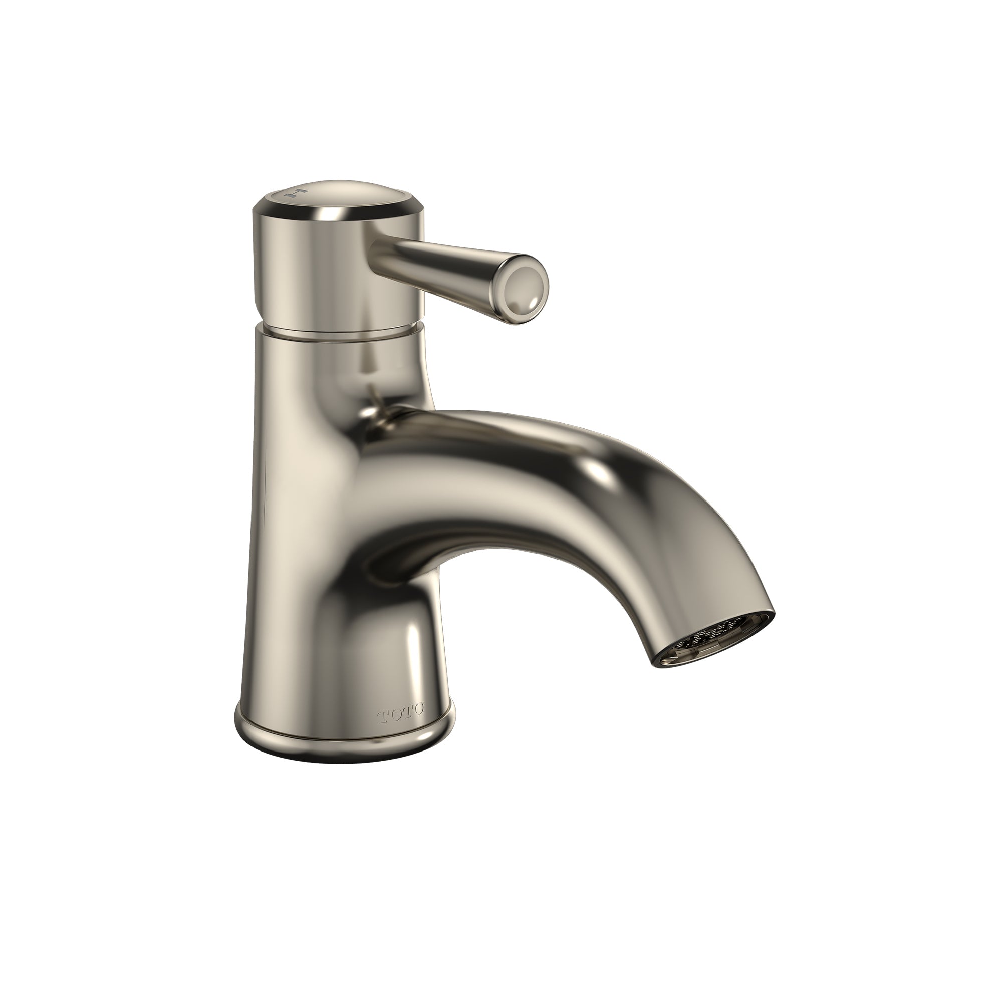 TOTO Silas Single Handle 1.5 GPM Bathroom Faucet, Brushed Nickel, Brass, TL210SD#BN