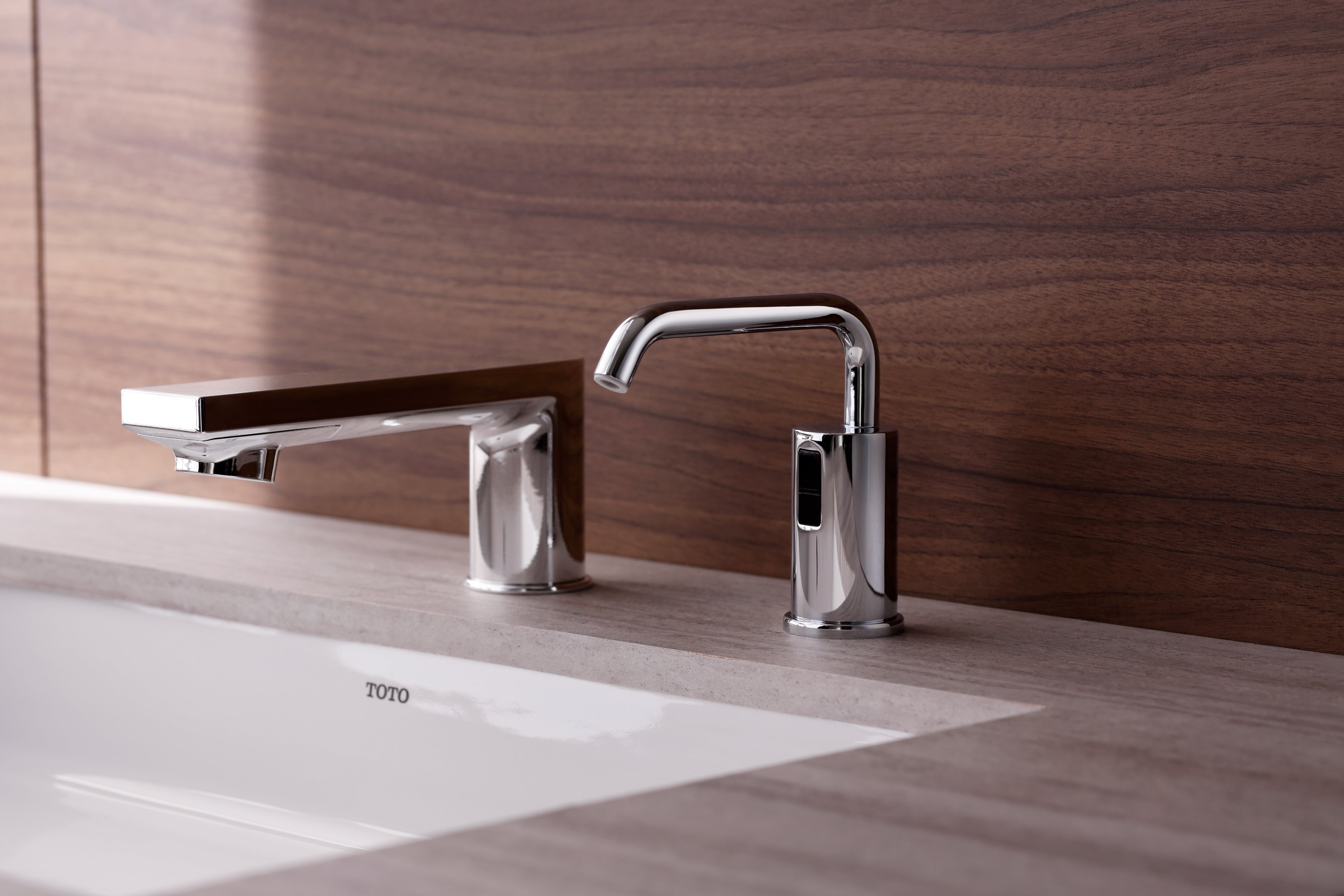 Alternate Image for TOTO Libella ECOPOWER 0.35 GPM Electronic Touchless Sensor Bathroom Faucet with Mixing Valve, Polished Chrome -Brass, TEL1A3-D20EM#CP