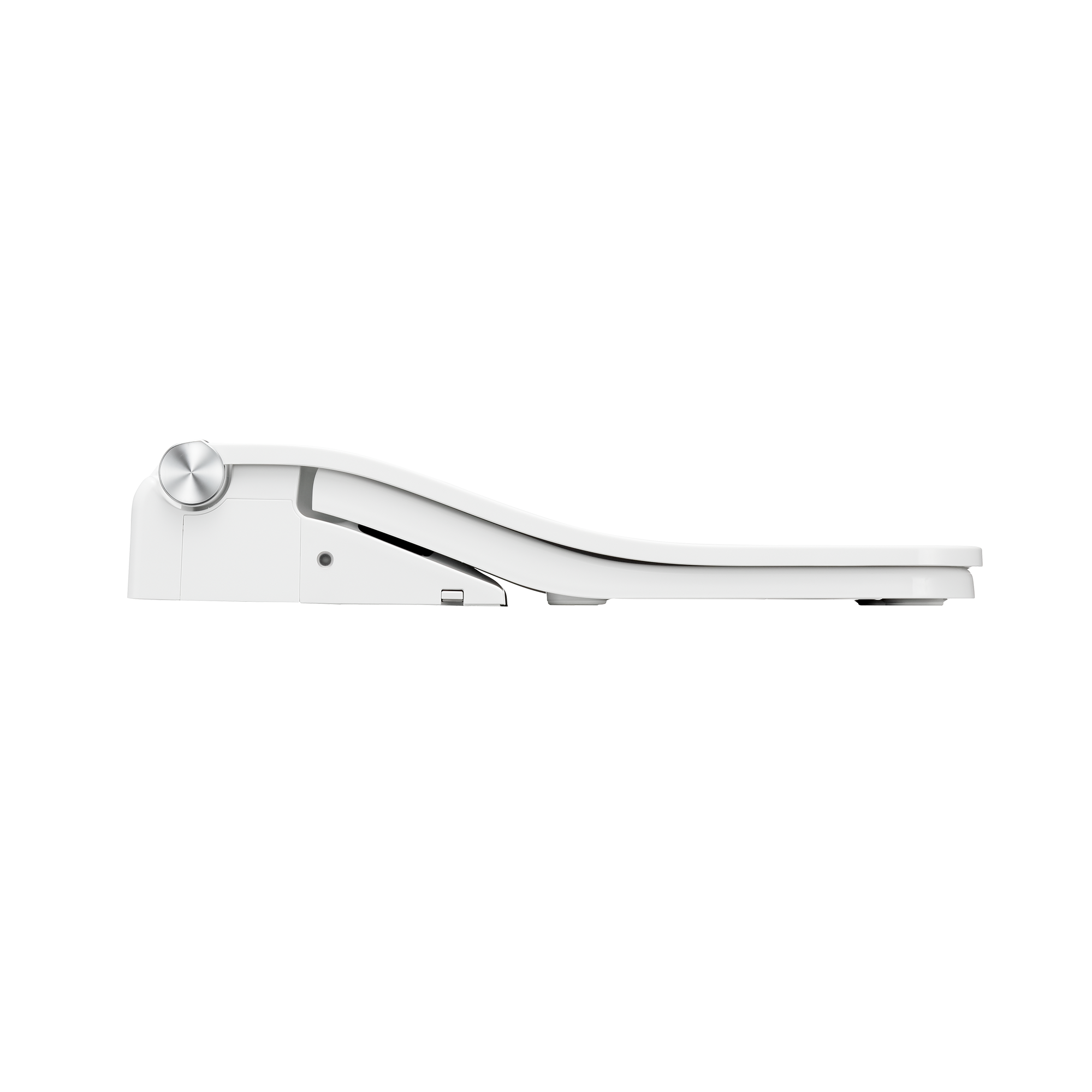 TOTO SW WASHLET+ Ready Square Electronic Bidet Toilet Seat with Auto Flush Ready Cotton White, Plastic, SW4549AT60#01