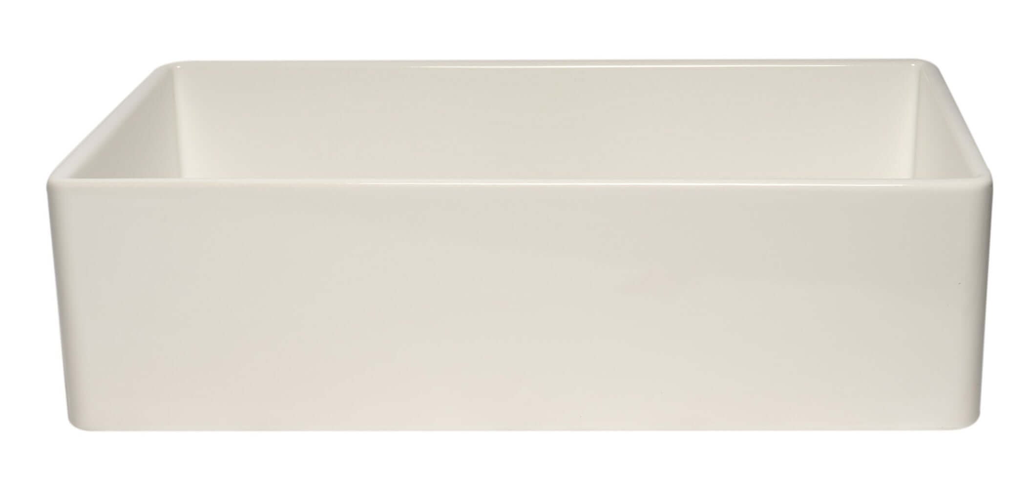 Alternate Image for ALFI brand 36" Fireclay Farmhouse Sink, White, AB536-W