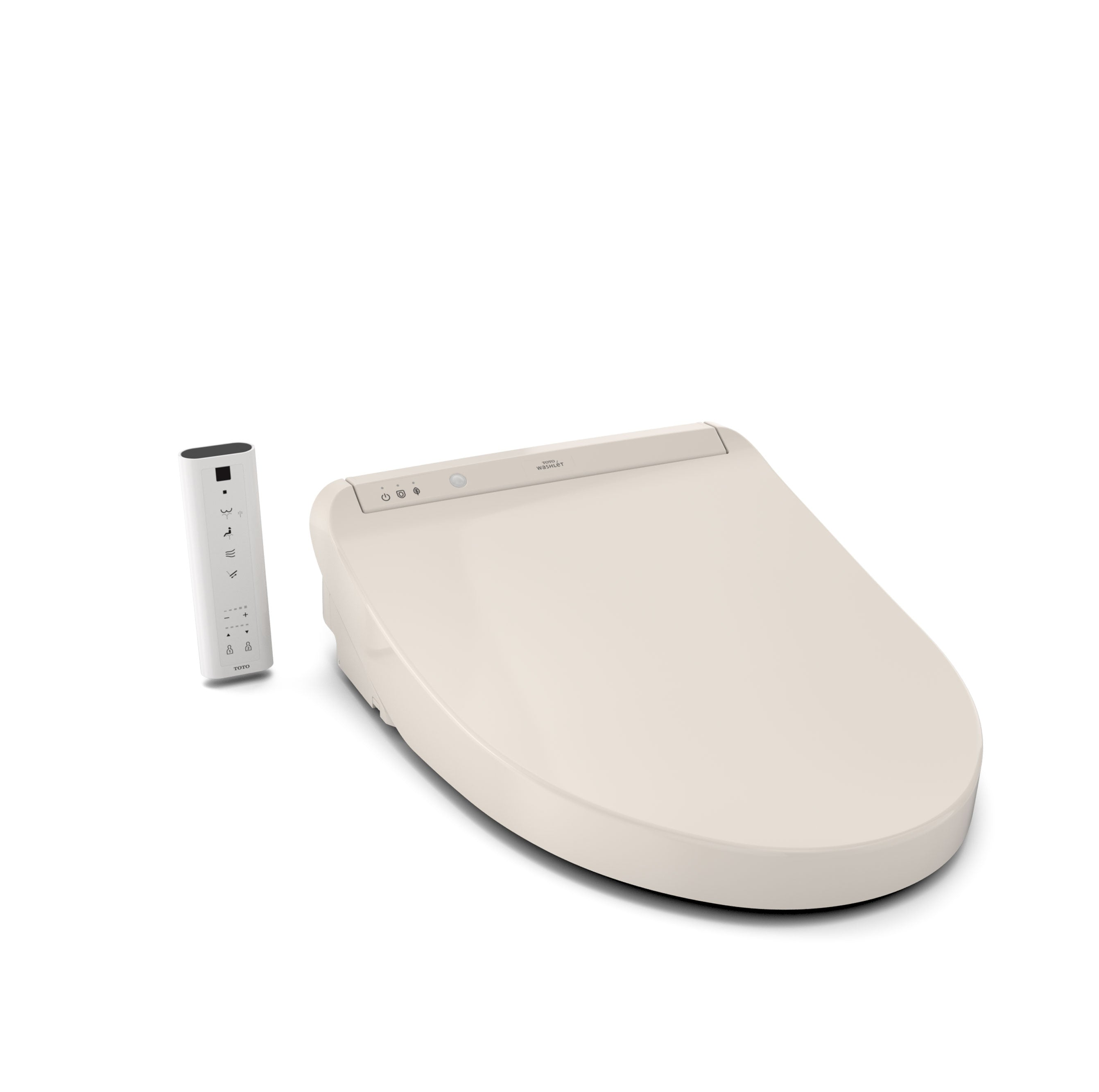 TOTO WASHLET K300 Electronic Bidet Toilet Seat, Instantaneous Water Heating, PREMIST and EWATER+ Wand Cleaning, Sedona Beige, SW3036R#12