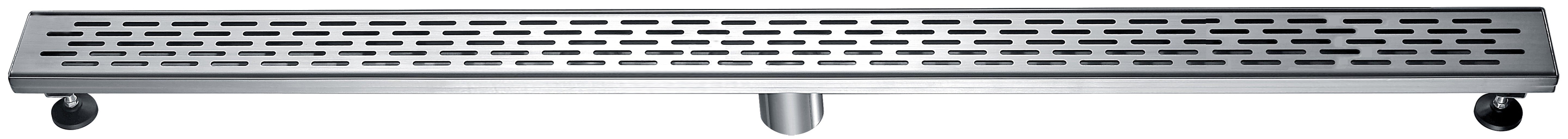 ALFI brand ABLD47C-BSS 47" Stainless Steel Linear Shower Drain with Groove Holes