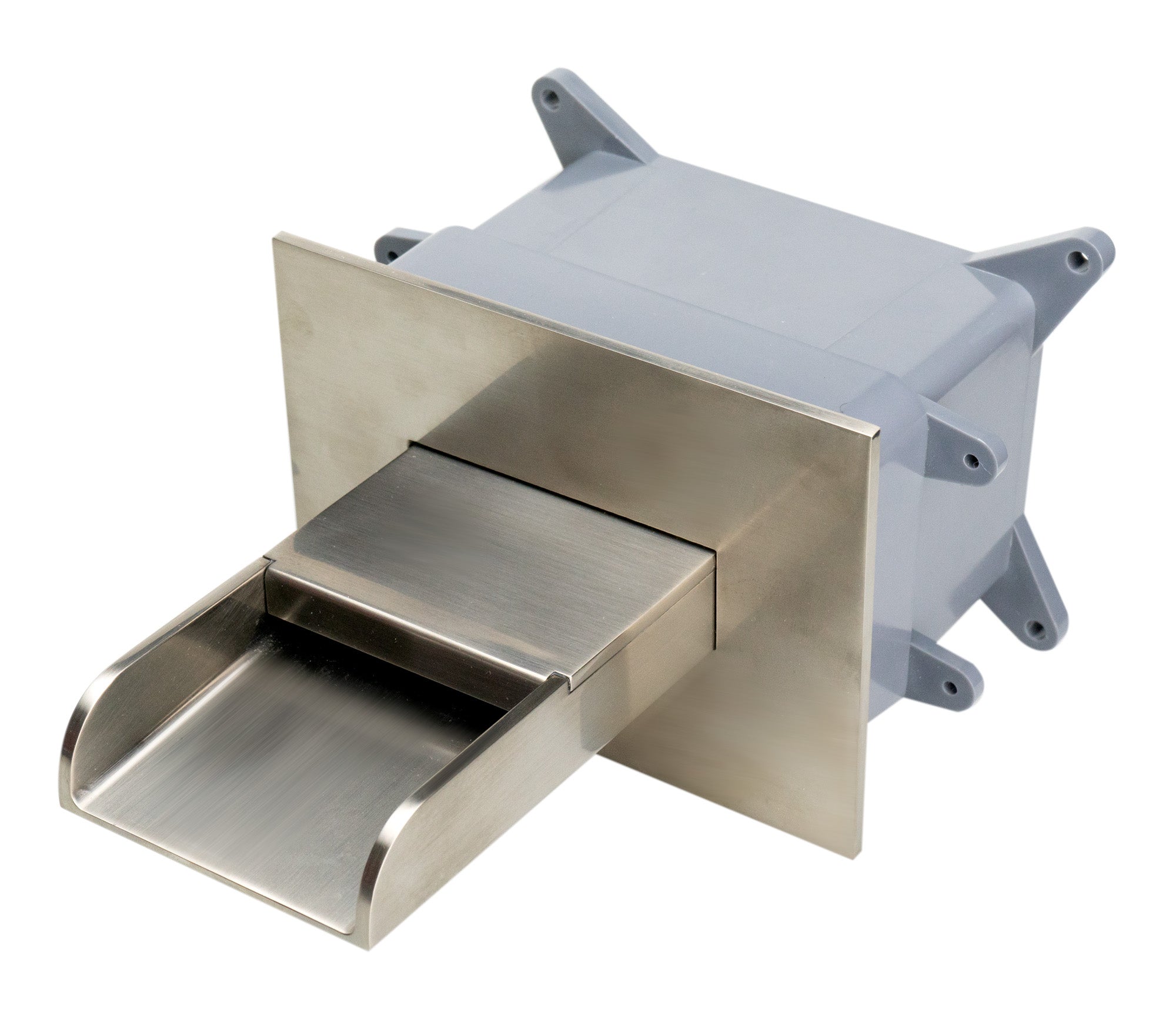 Alternate Image for ALFI brand Brass, AB5901-BN Brushed Nickel Waterfall Tub Filler