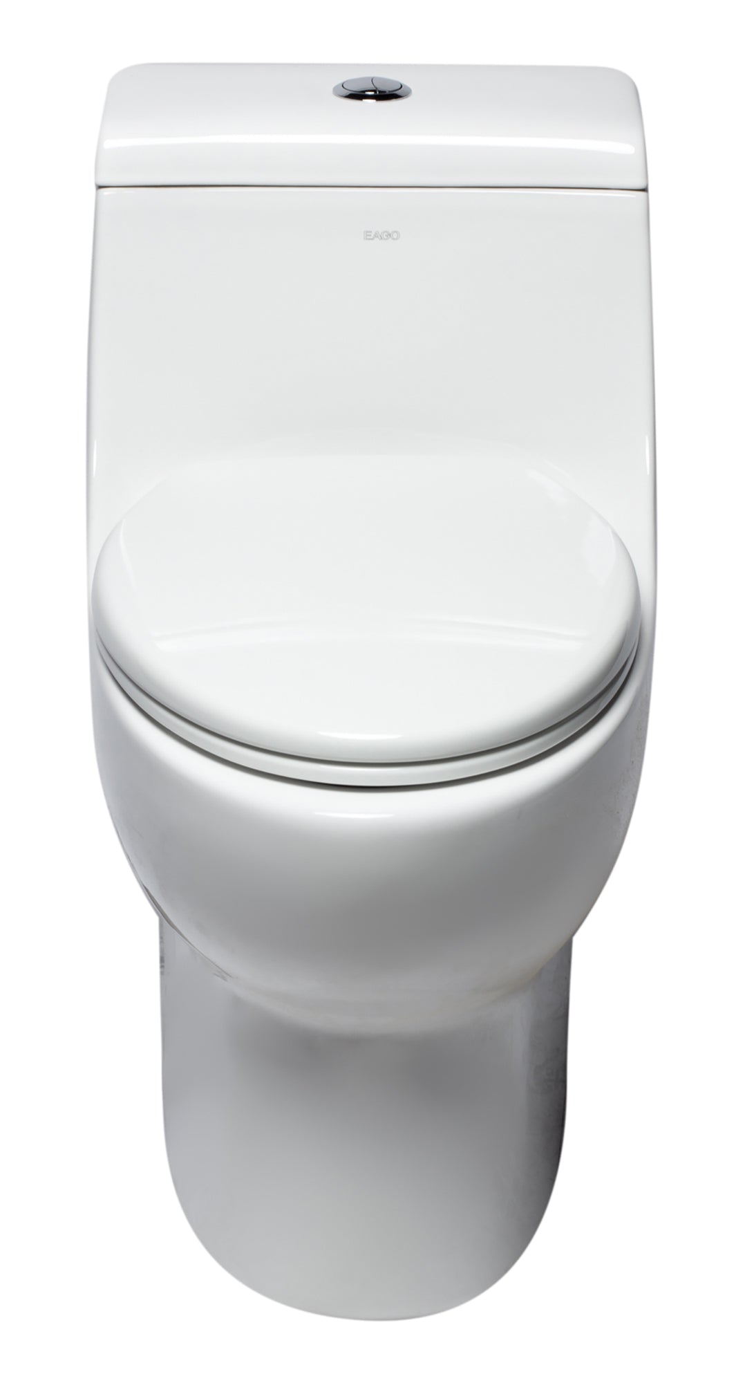 Alternate Image for EAGO Plastic, White, R-358SEAT Replacement Soft Closing Toilet Seat for TB358