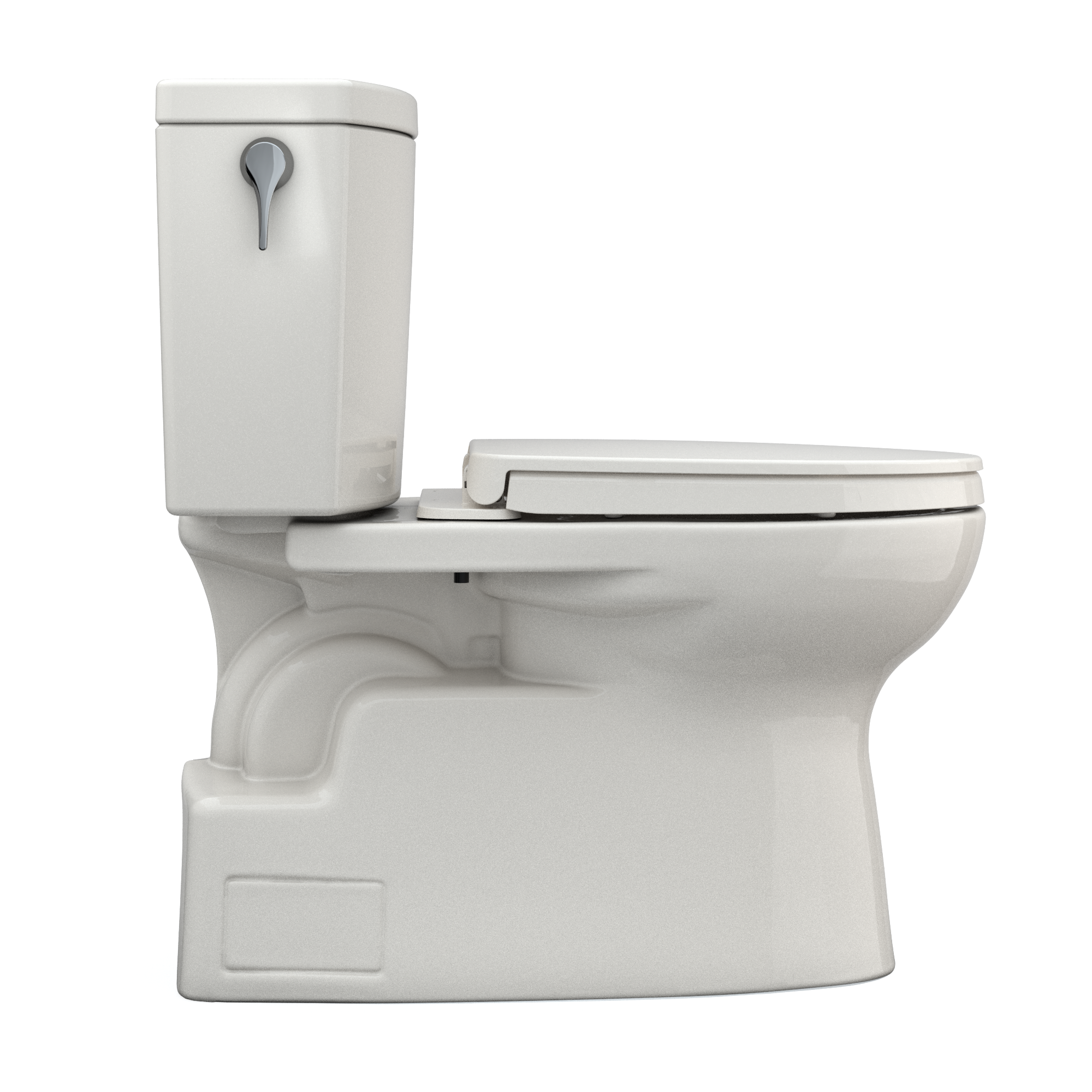 Alternate Image for TOTO Vespin II 1G Two-Piece Elongated 1.0 GPF Universal Height Toilet with CEFIONTECT and SS124 SoftClose Seat, WASHLET+ Ready, Sedona Beige, Vitreous China|Plastic, MS474124CUFG#12