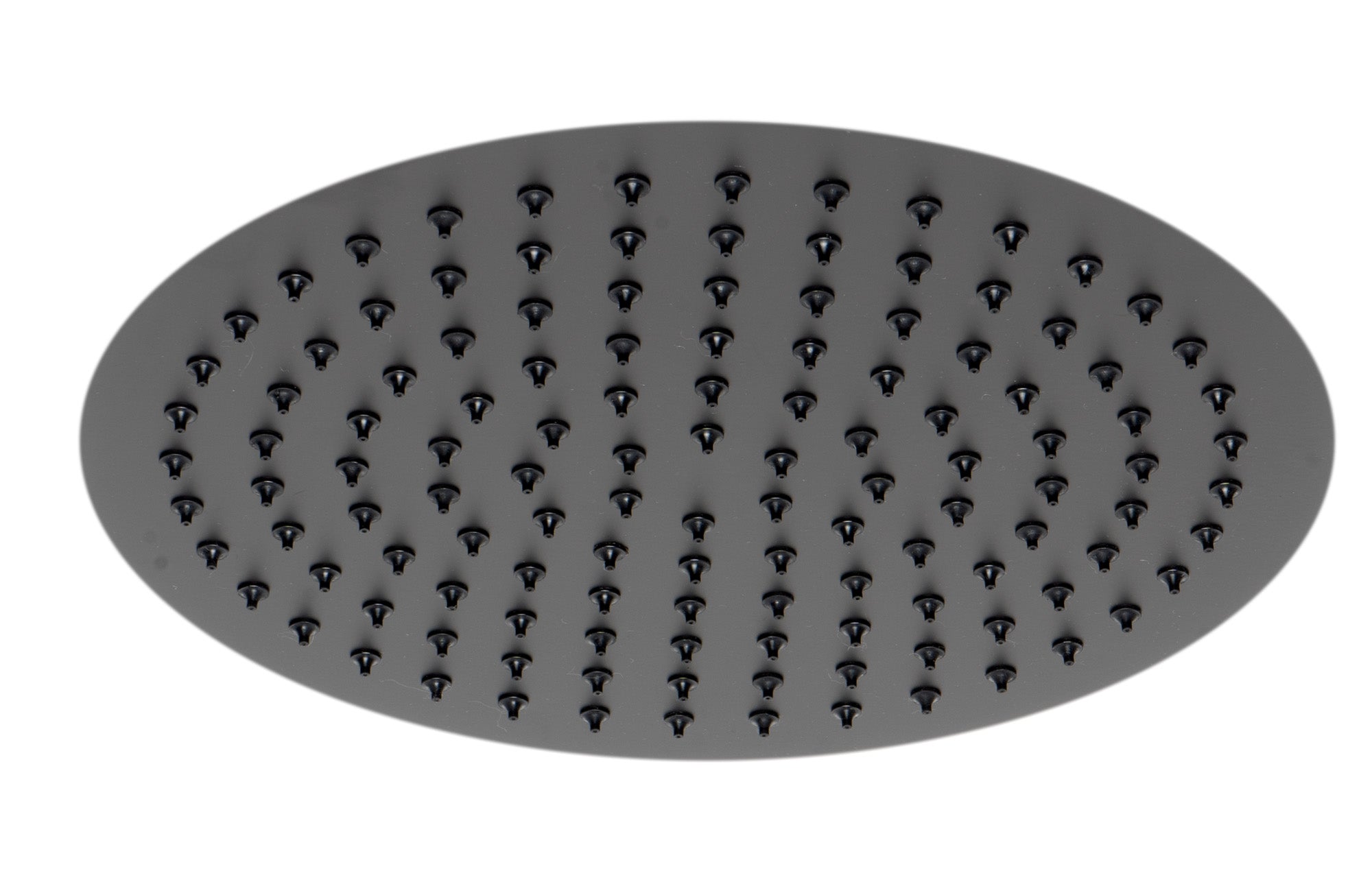 Alternate Image for ALFI brand RAIN12R-BM Matte Black Stainless Steel 12" Round Ultra-Thin Rain Shower Head, Black Matte