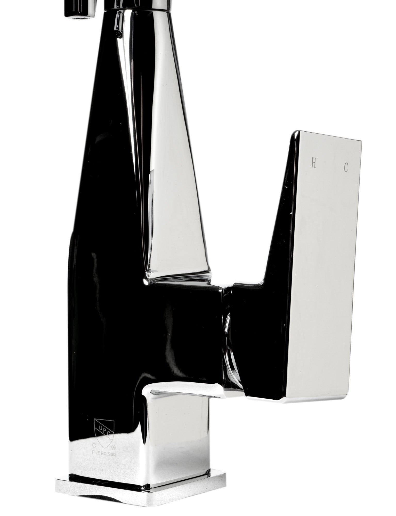 Alternate Image for ALFI brand 1.8 GPM Lever Gooseneck Spout Touch Kitchen Faucet, Modern, Gray, Polished Chrome, ABKF3023-PC