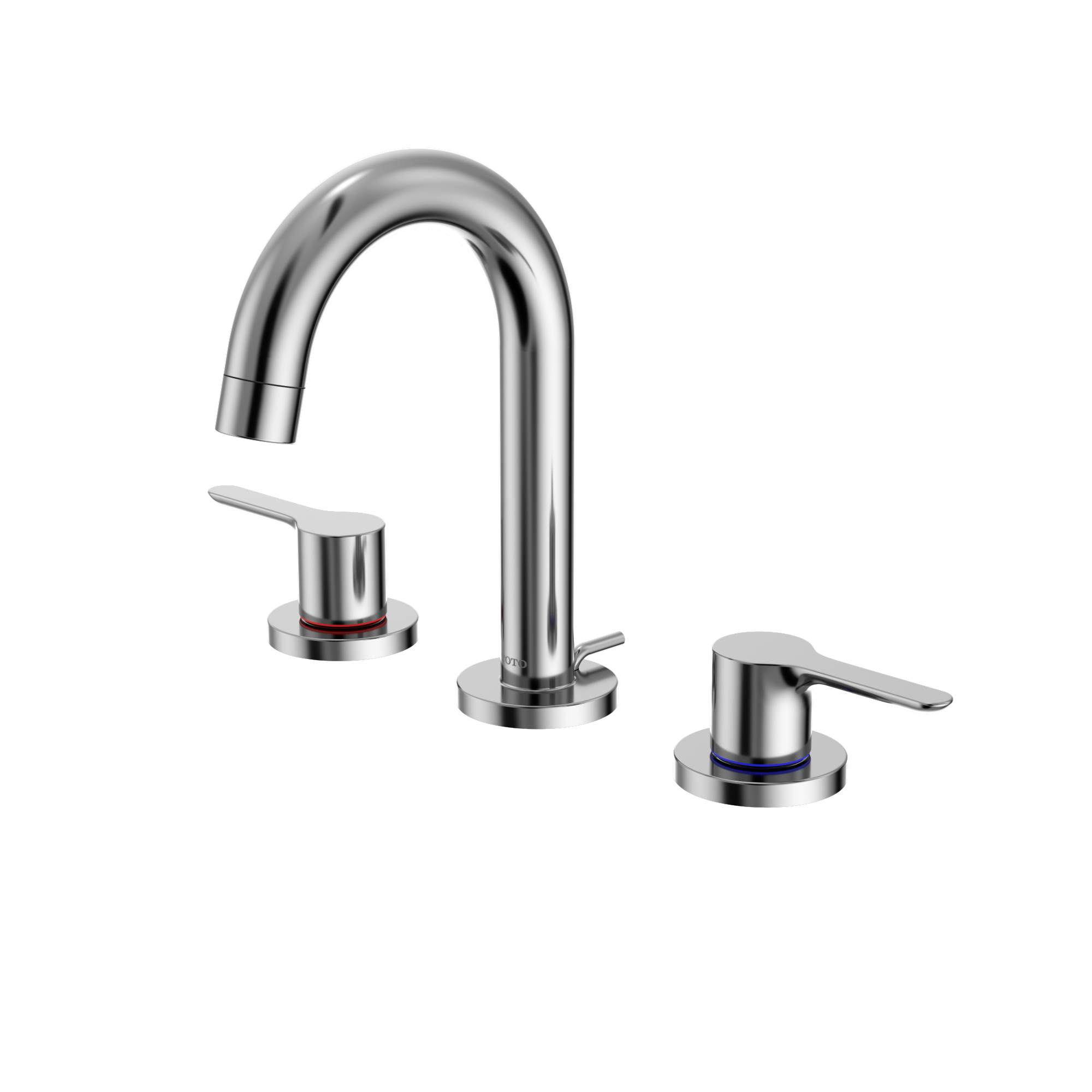 Alternate Image for TOTO LB Series Two Handle Widespread 1.2 GPM Bathroom Sink Faucet with Drain Assembly, Polished Chrome, Brass, TLS01201U#CP