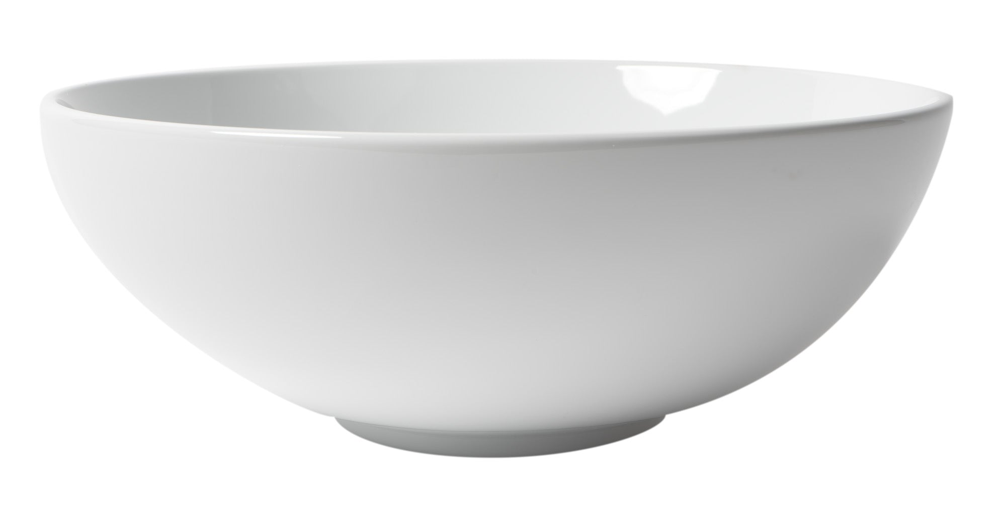 Alternate Image for ALFI brand 15.13" x 15.13" Round Above Mount Porcelain Bathroom Sink, White, No Faucet Hole, ABC905