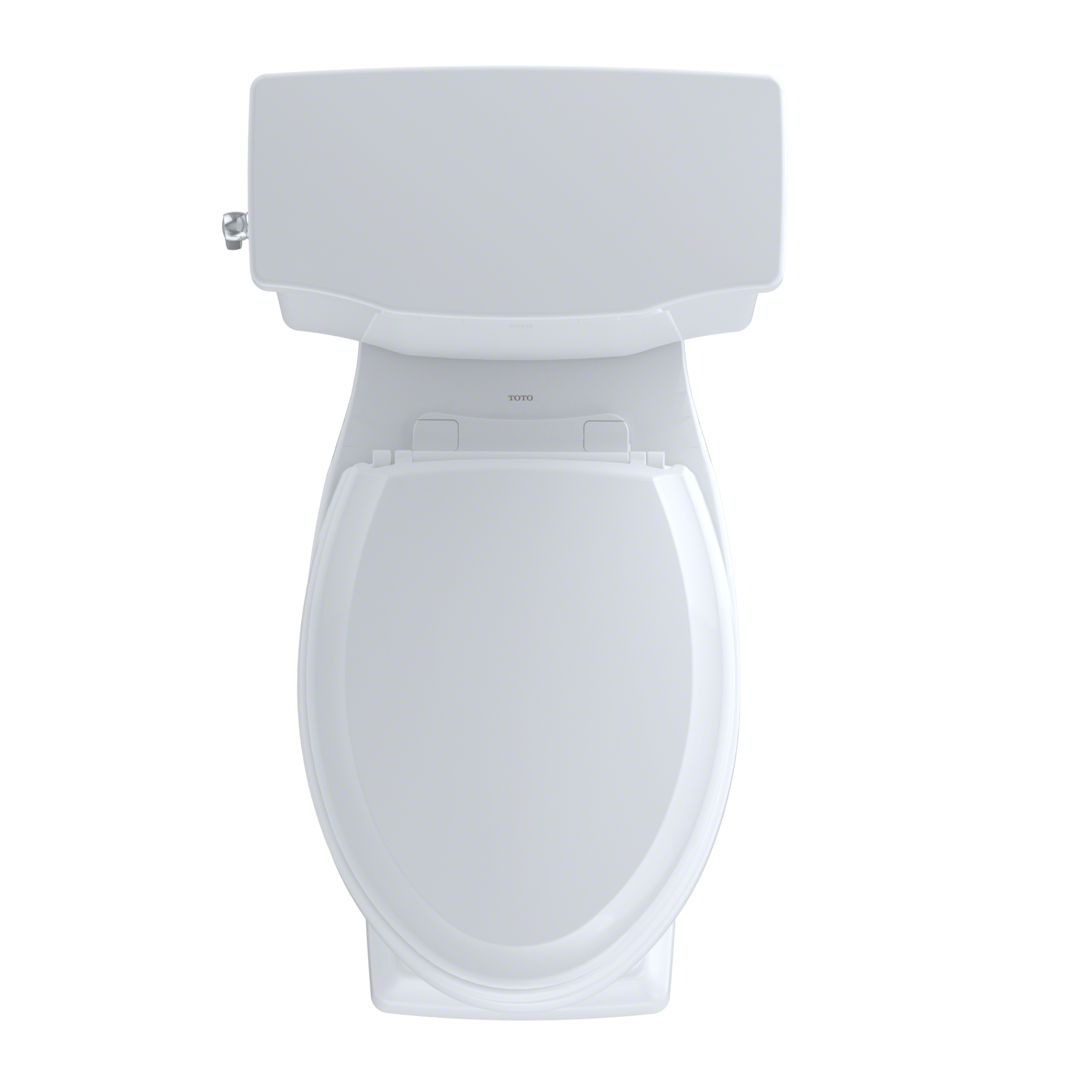 Alternate Image for TOTO Promenade II Two-Piece Elongated 1.28 GPF Universal Height Toilet with CEFIONTECT, Colonial White, Vitreous China, CST404CEFG#11