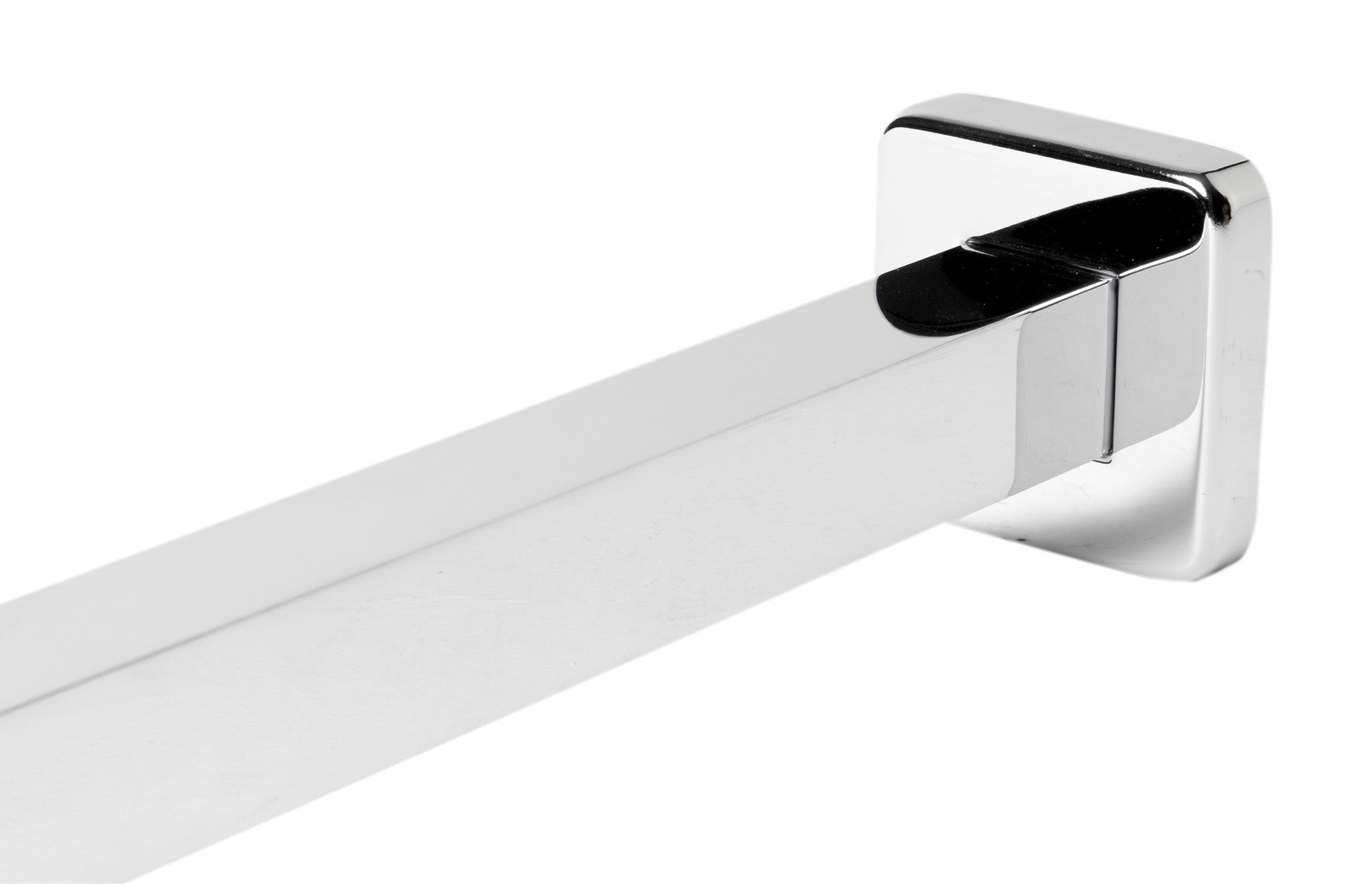 Alternate Image for ALFI brand ABSA16S-PC Polished Chrome 16" Square Wall Shower Arm, Brass