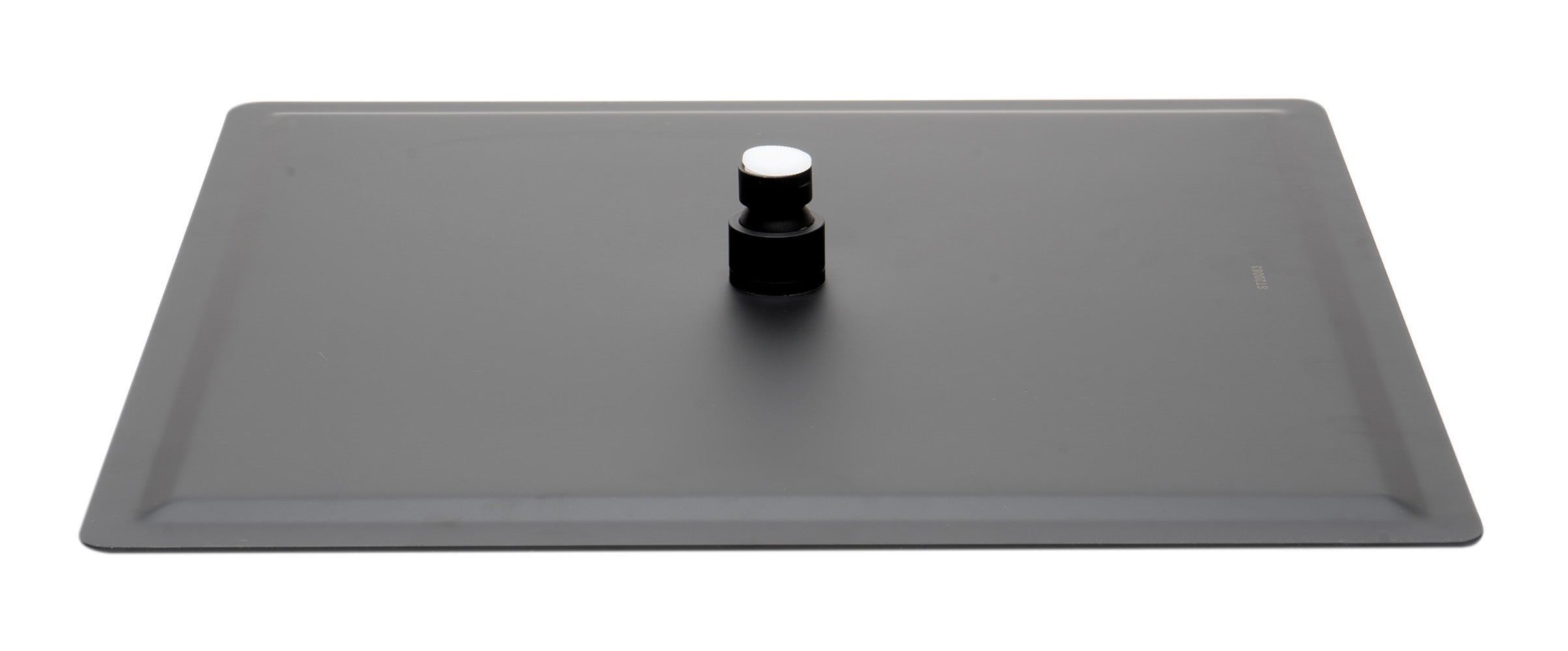 Alternate Image for ALFI brand RAIN16S-BM Matte Black Stainless Steel 16" Square Ultra-Thin Rain Shower Head, Black Matte