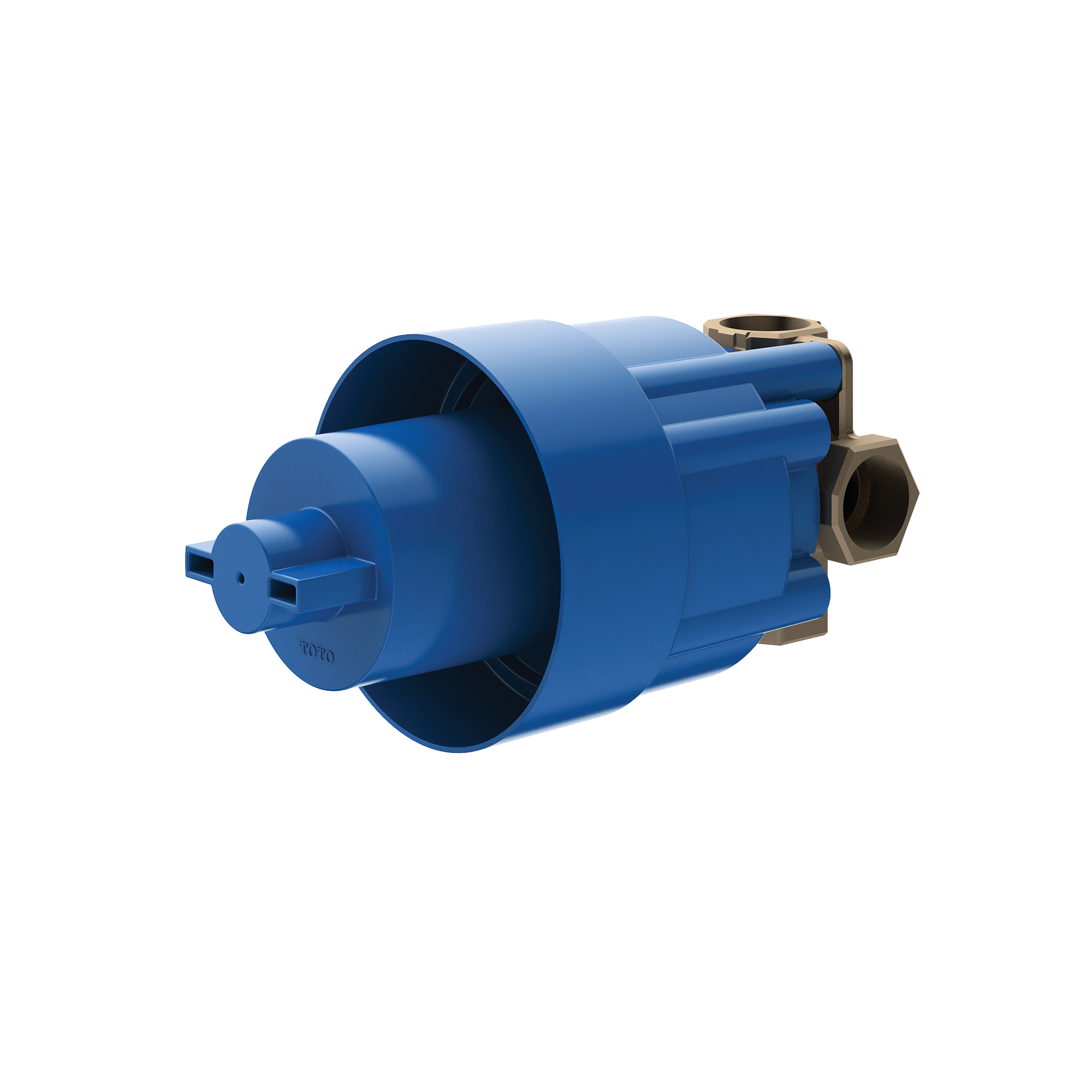 Alternate Image for TOTO Three-Way Diverter Shower Valve without Off, Polished Nickel, Bronze, TBN01103U#PN