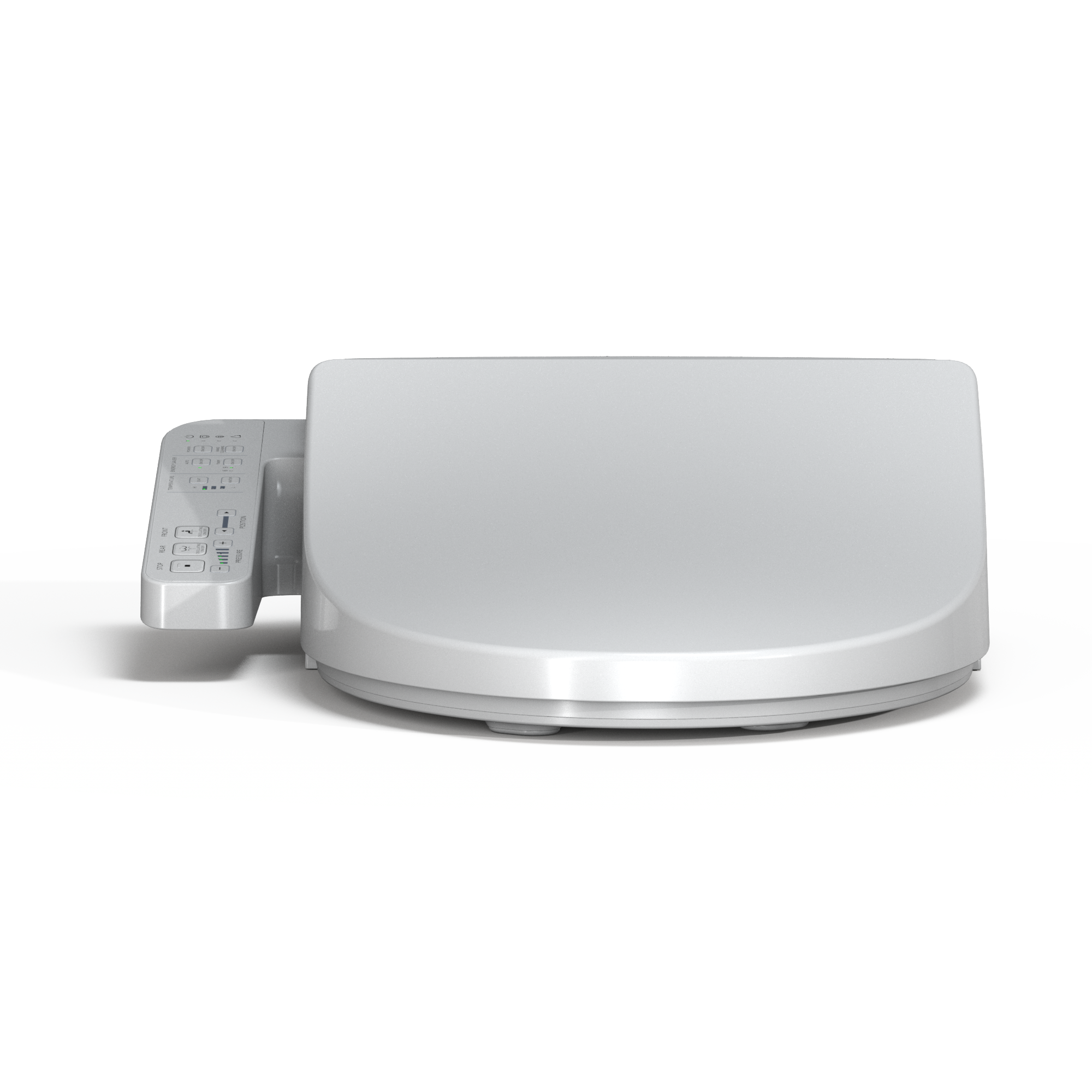 Alternate Image for TOTO WASHLET A2 Electronic Bidet Toilet Seat with Heated Seat and SoftClose Lid, Elongated, Cotton White, Plastic, SW3004#01