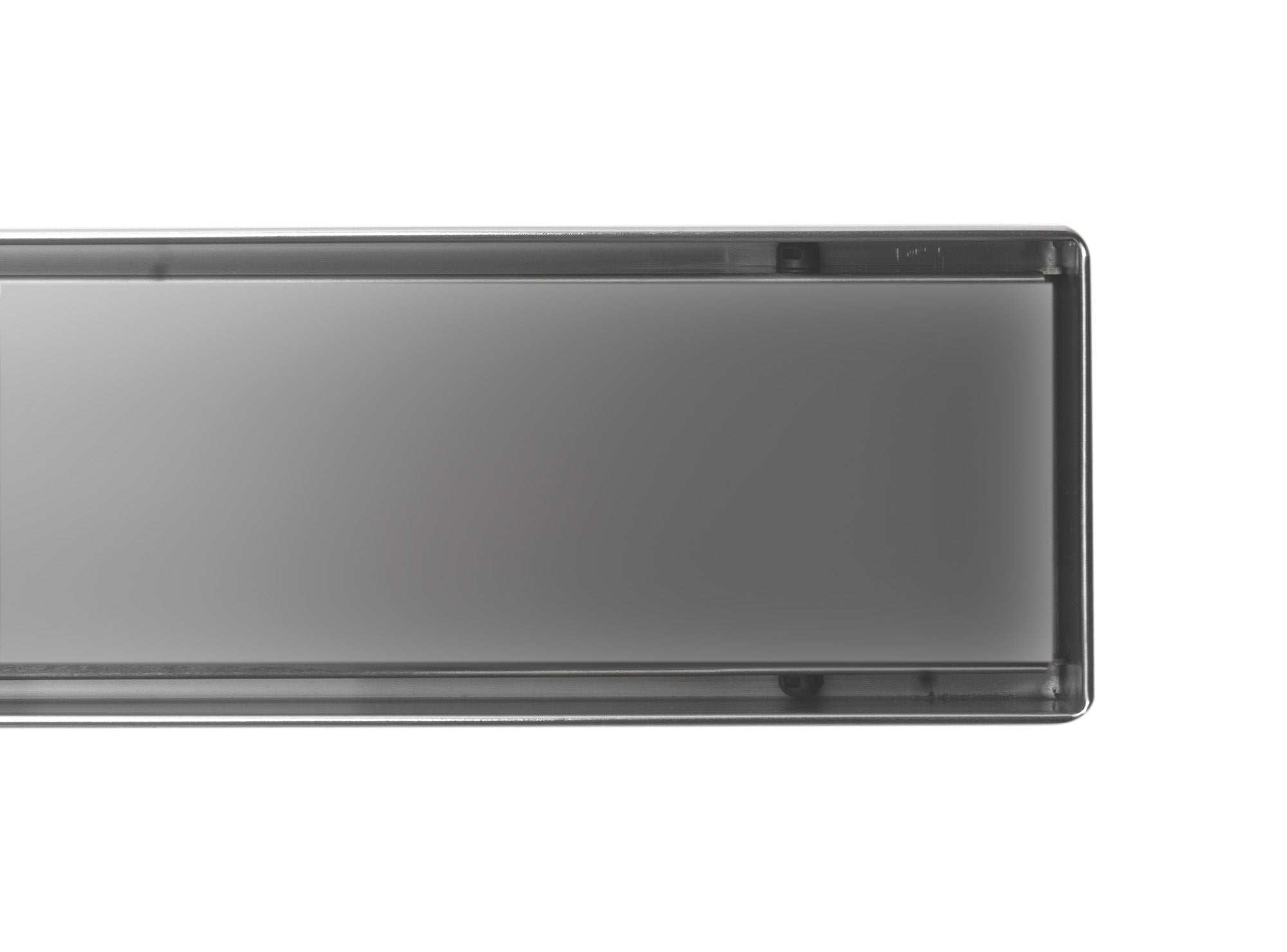 Alternate Image for ALFI brand ABLD36B-PSS 36" Modern Polished Stainless Steel Linear Shower Drain with Solid Cover