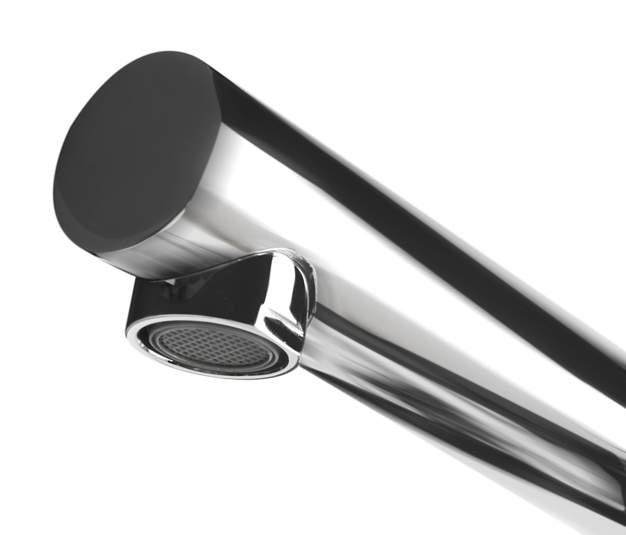 Alternate Image for ALFI brand Brass, AB2758-PC Polished Chrome Floor Mounted Tub Filler + Mixer /w additional Hand Held Shower Head