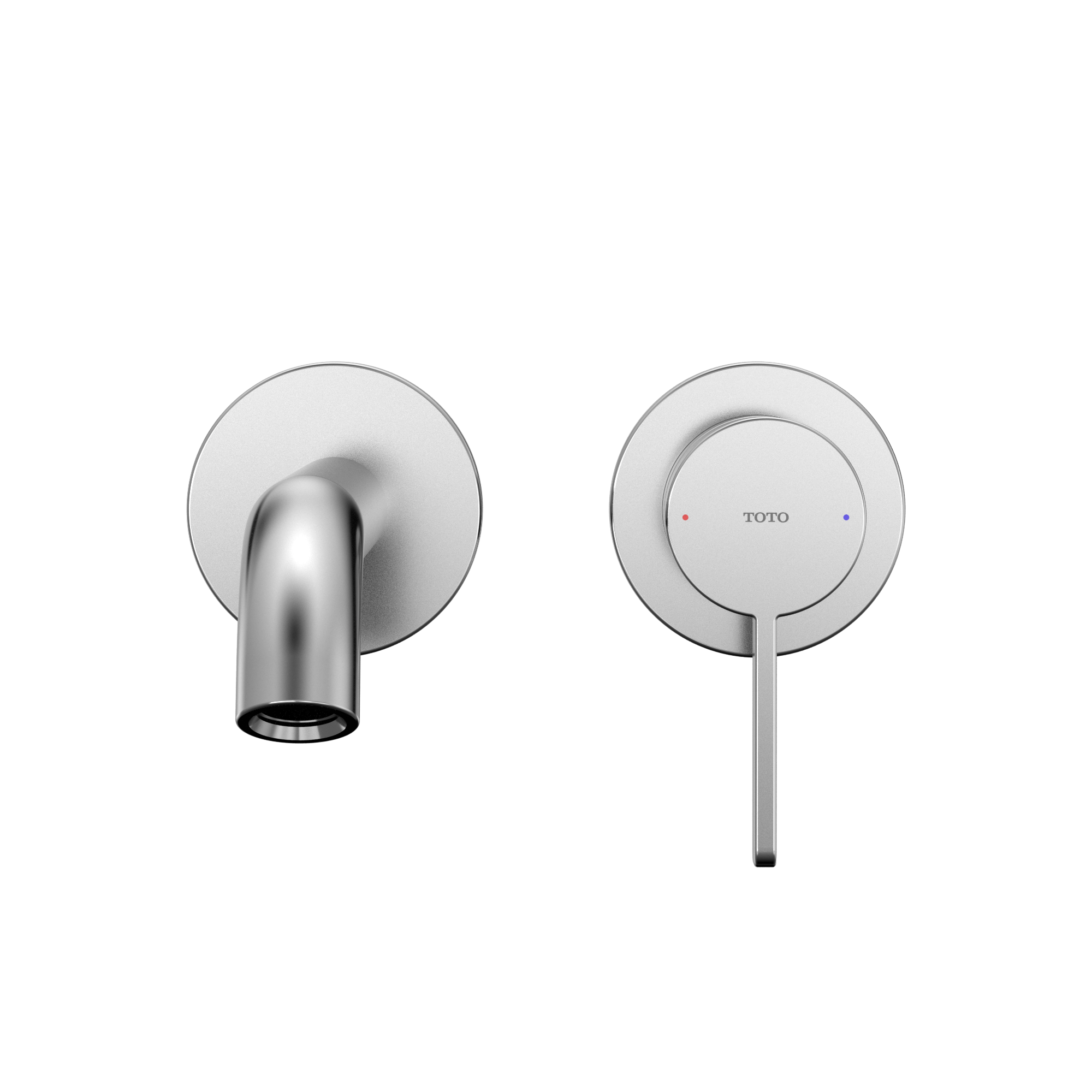 Alternate Image for TOTO GF 1.2 GPM Wall-Mount Single-Handle Long Bathroom Faucet with COMFORT GLIDE Technology, Polished Chrome, Brass, TLG11308U#CP