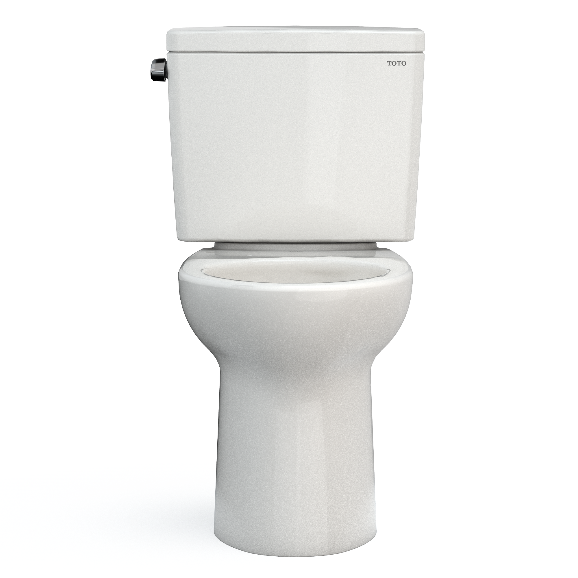 Alternate Image for TOTO Drake Two-Piece Elongated 1.6 GPF Universal Height TORNADO FLUSH Toilet with CEFIONTECT, Colonial White, Vitreous China, CST776CSFG#11