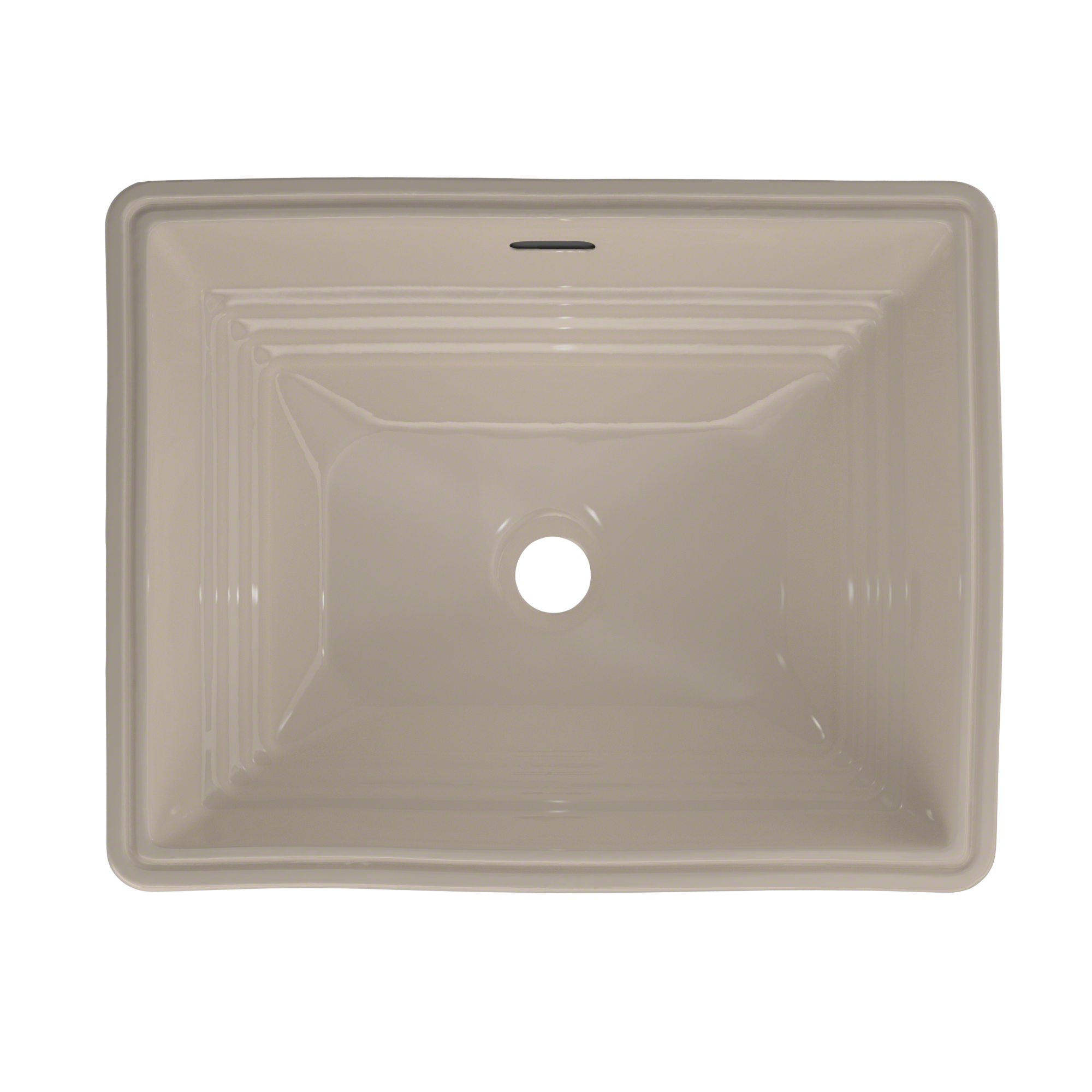 TOTO Promenade Rectangular Undermount Bathroom Sink, Bone, Vitreous China, LT533#03