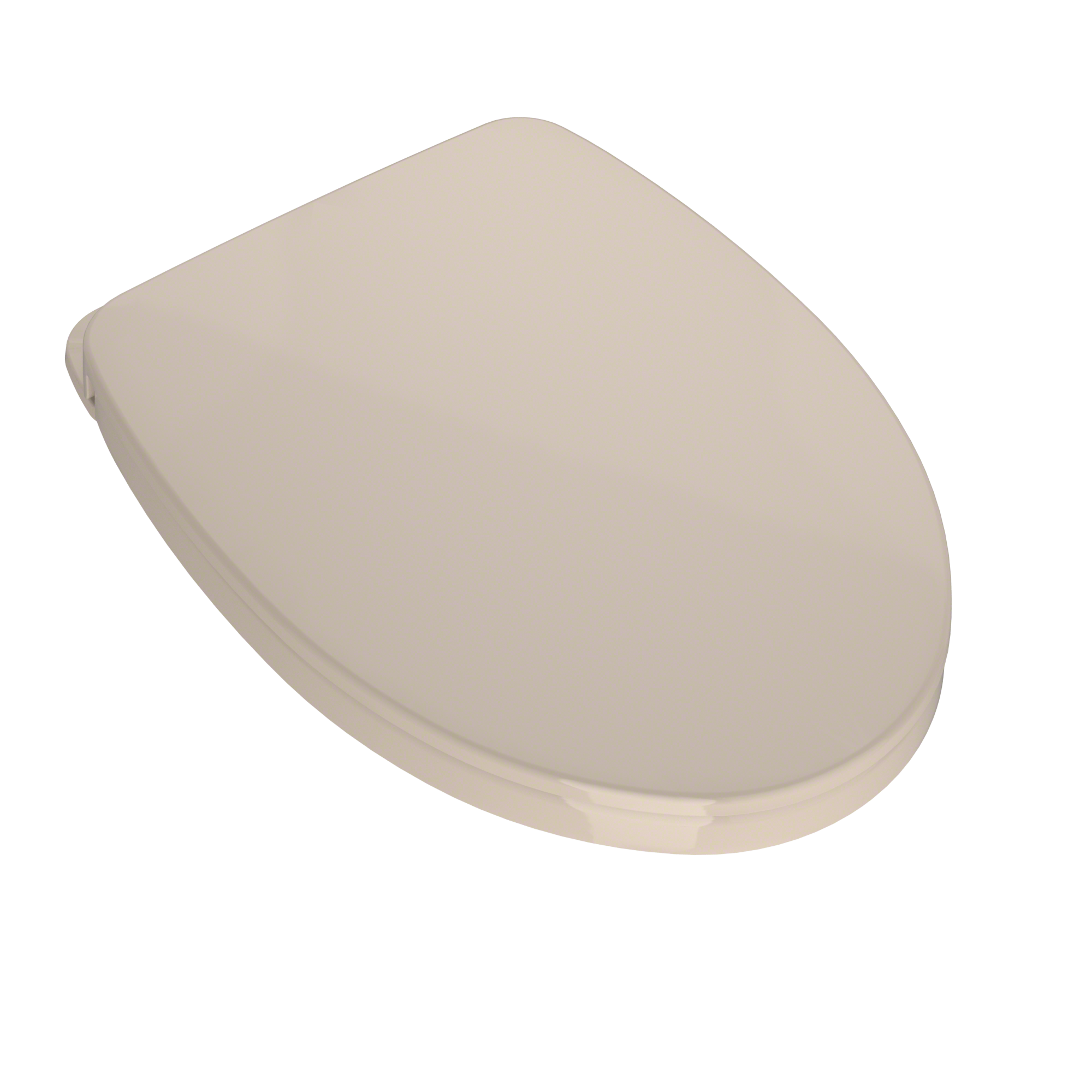 TOTO SoftClose Non Slamming, Slow Close Elongated Toilet Seat and Lid, Bone, Plastic, SS124#03
