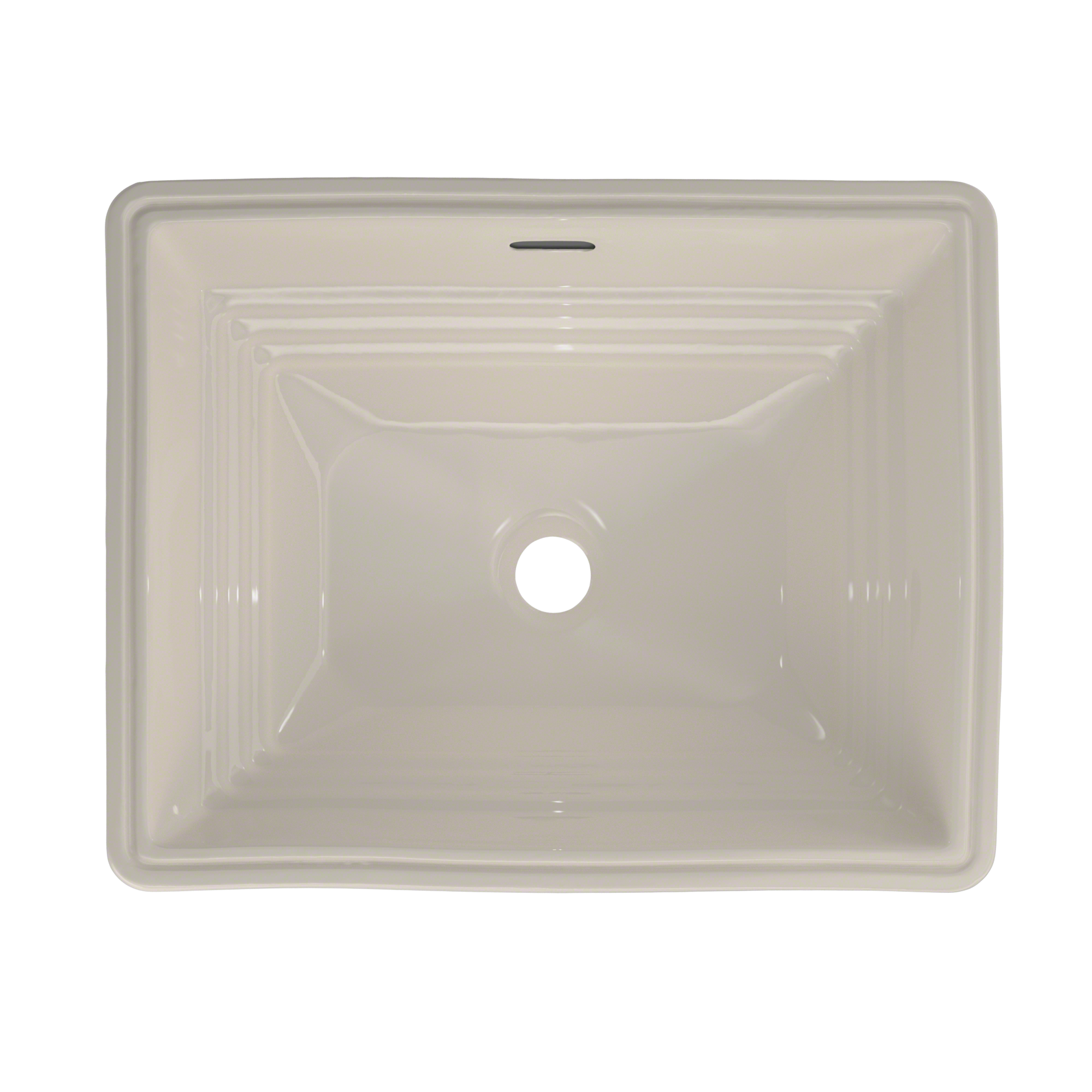 TOTO Promenade Rectangular Undermount Bathroom Sink, Sedona Beige, Vitreous China, LT533#12