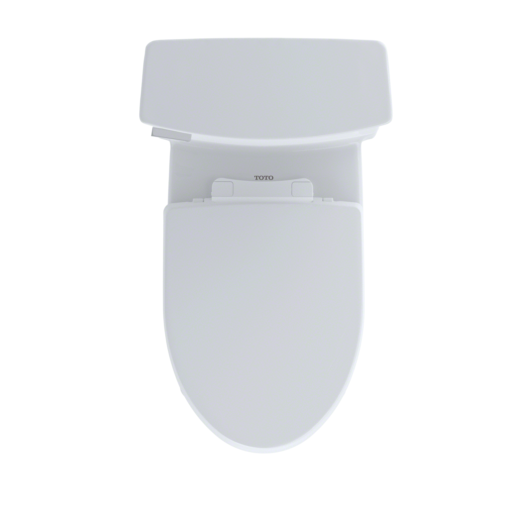 Alternate Image for TOTO Eco Soire One Piece Elongated 1.28 GPF Universal Height Skirted Toilet with CEFIONTECT, Colonial White, Vitreous China, MS964214CEFG#11