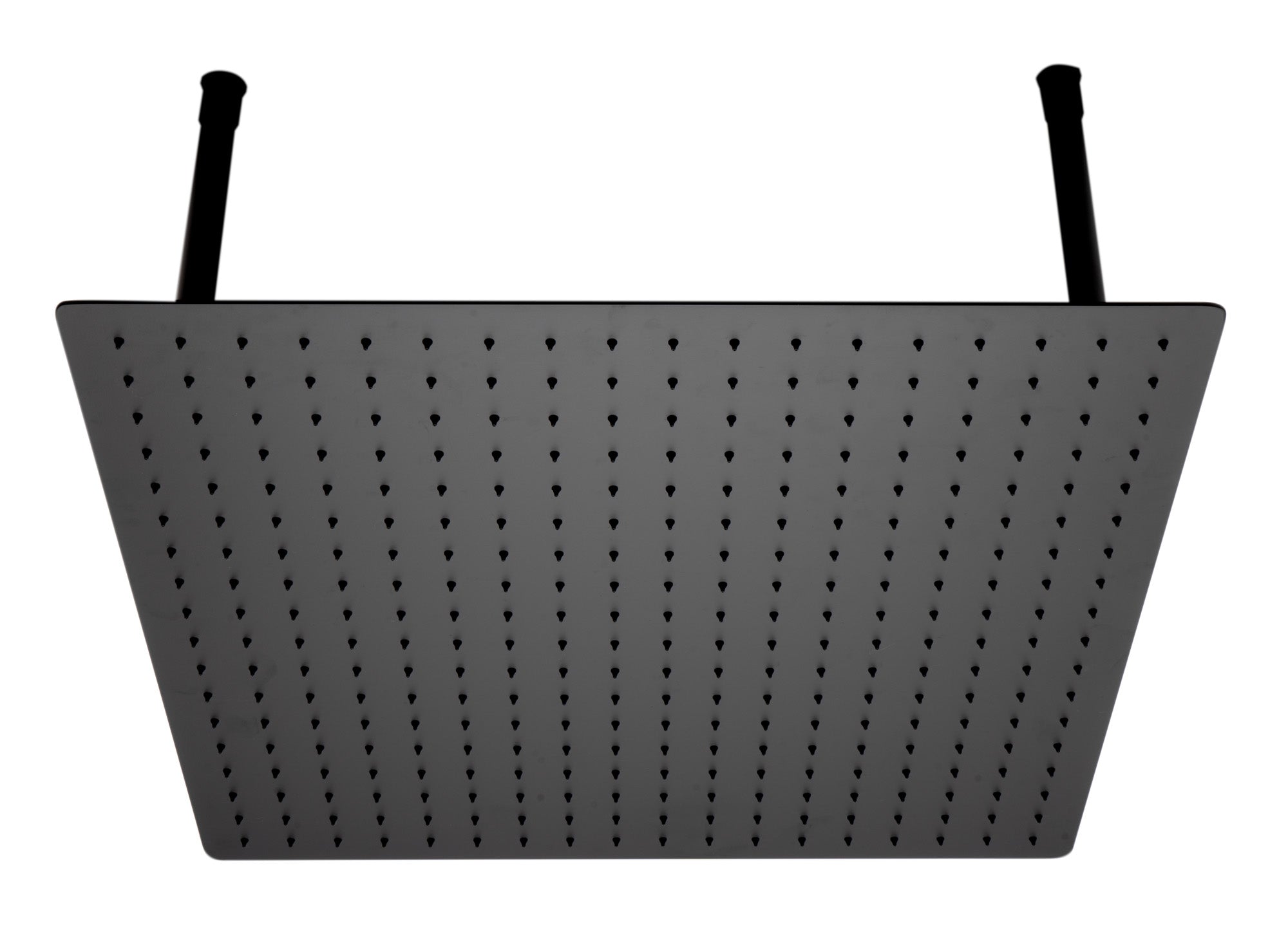 Alternate Image for ALFI brand RAIN24S-BM Matte Black Stainless Steel 24" Square Ultra-Thin Rain Shower Head, Black Matte